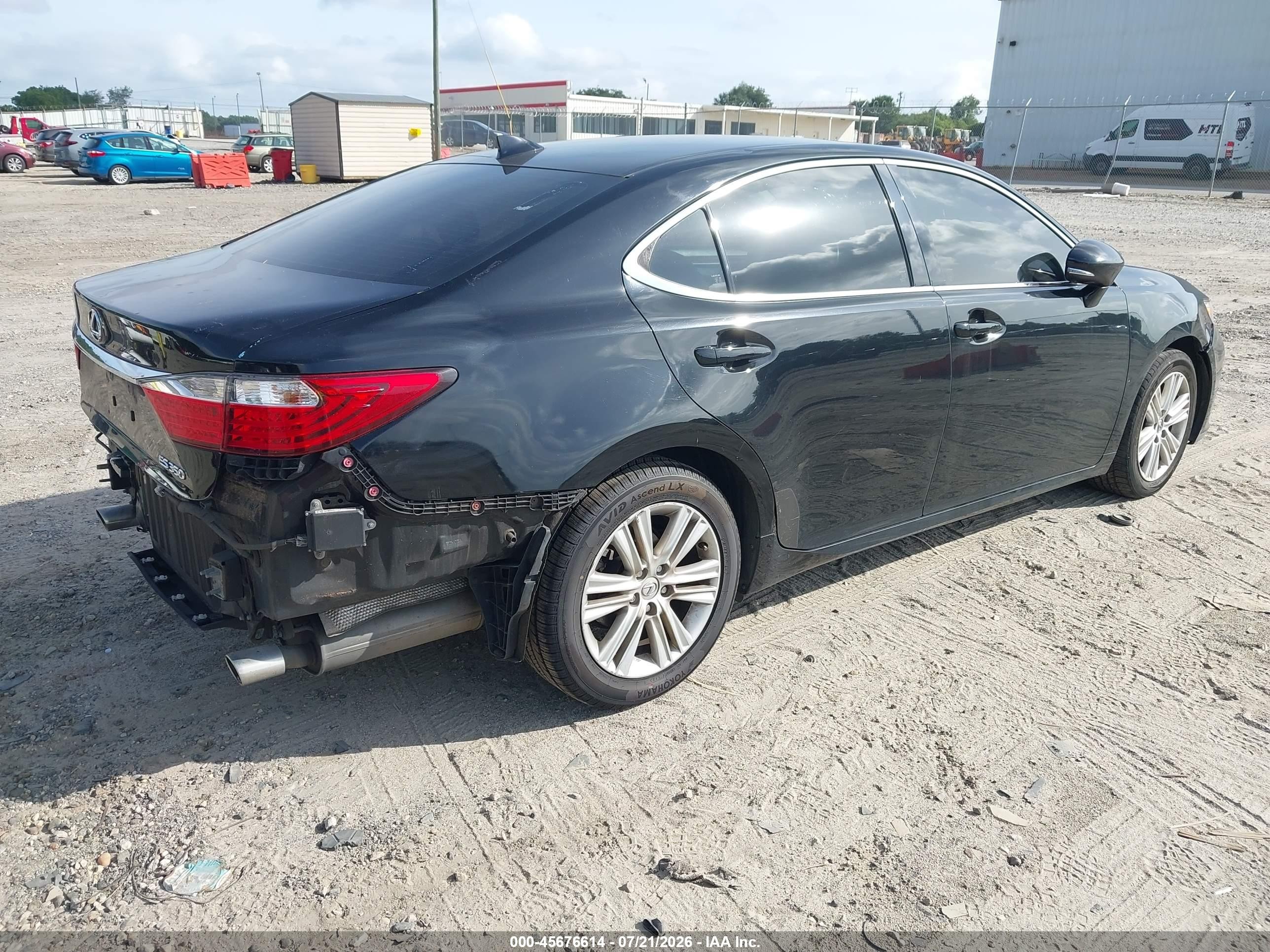 2015 Lexus Es 350   Black vin: JTHBK1GG9F2198441