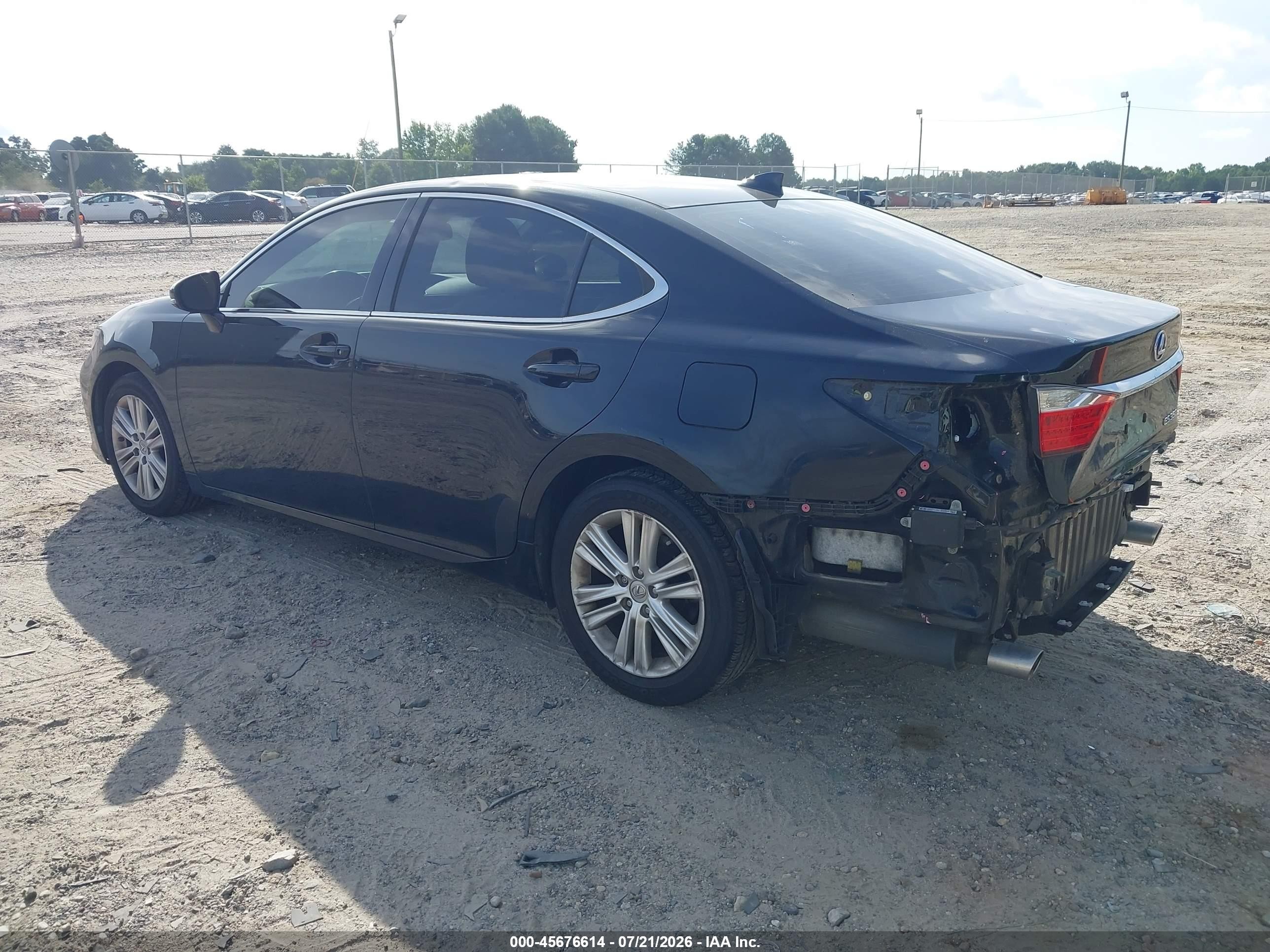 2015 Lexus Es 350   Black vin: JTHBK1GG9F2198441