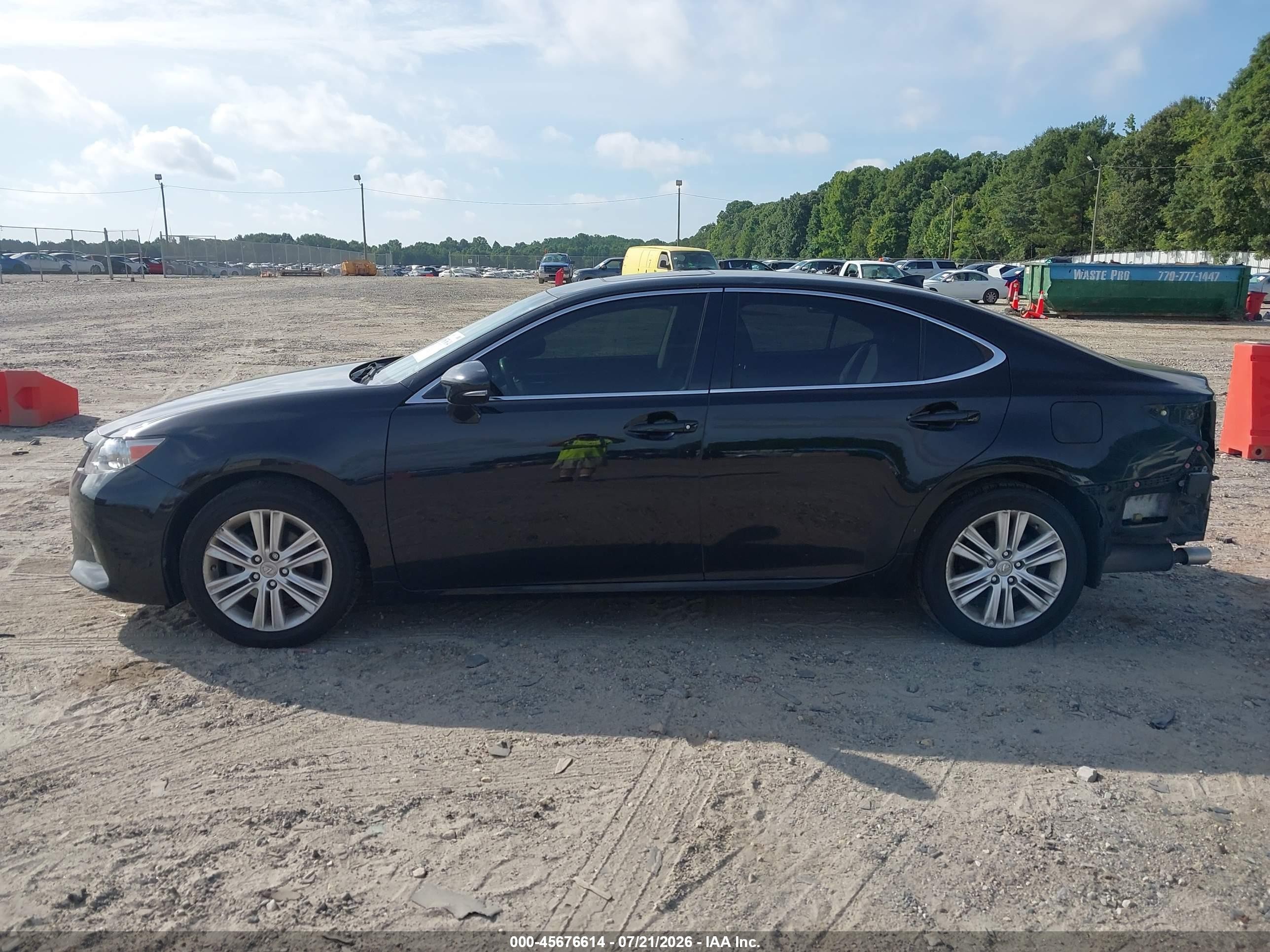 2015 Lexus Es 350   Black vin: JTHBK1GG9F2198441