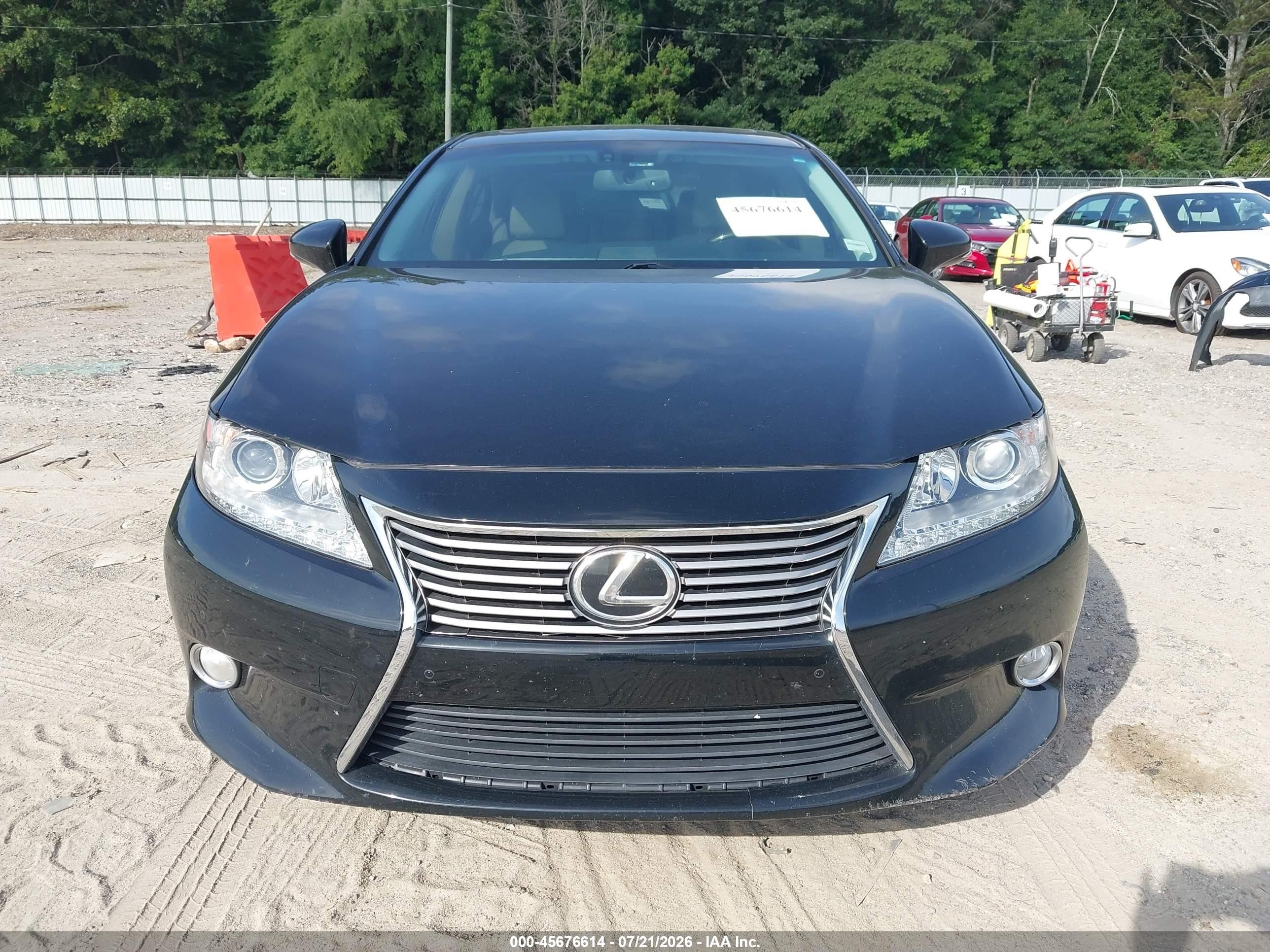 2015 Lexus Es 350   Black vin: JTHBK1GG9F2198441