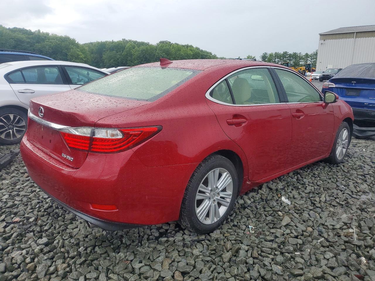 2015 Lexus Es 350 Red vin: JTHBK1GG9F2207848