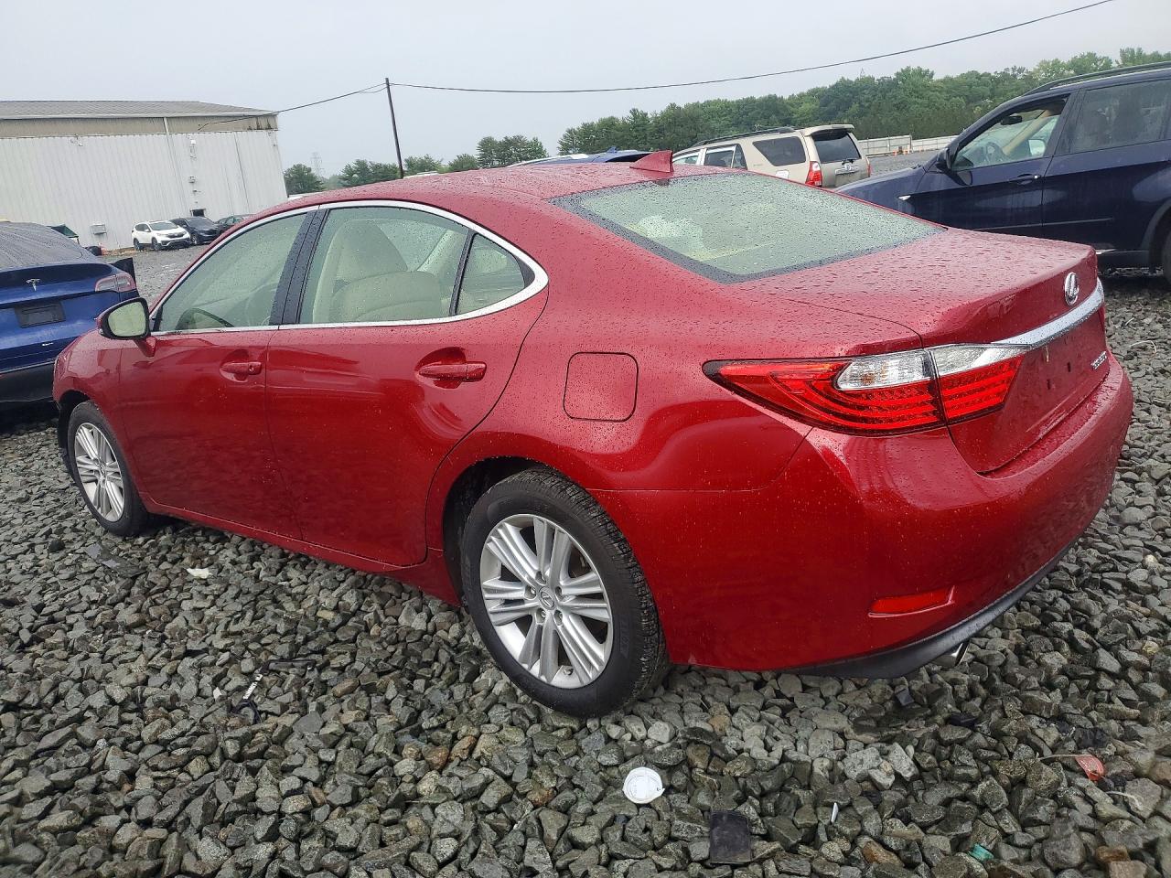 2015 Lexus Es 350 Red vin: JTHBK1GG9F2207848