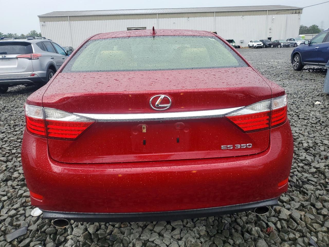 2015 Lexus Es 350 Red vin: JTHBK1GG9F2207848