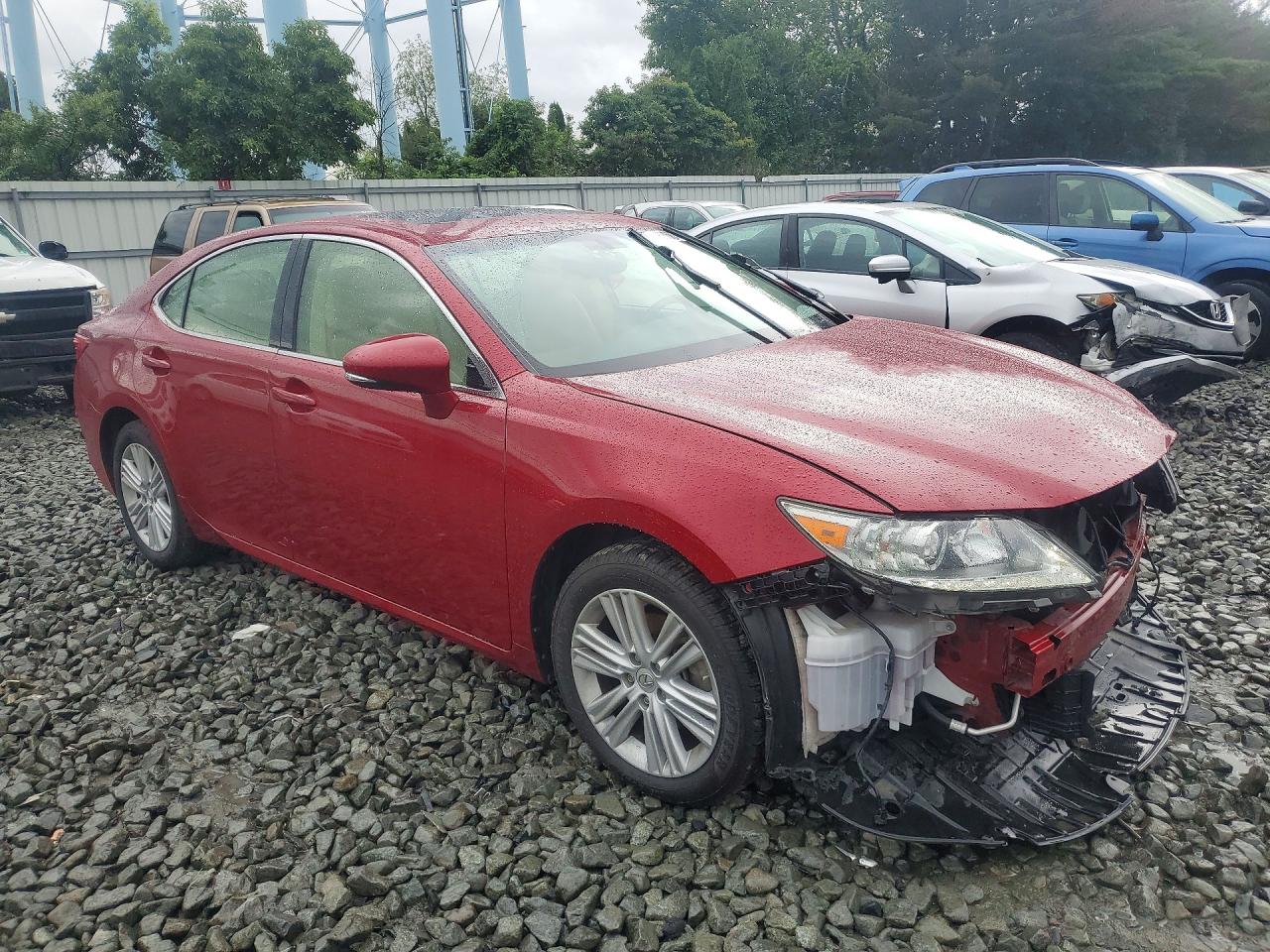2015 Lexus Es 350 Red vin: JTHBK1GG9F2207848
