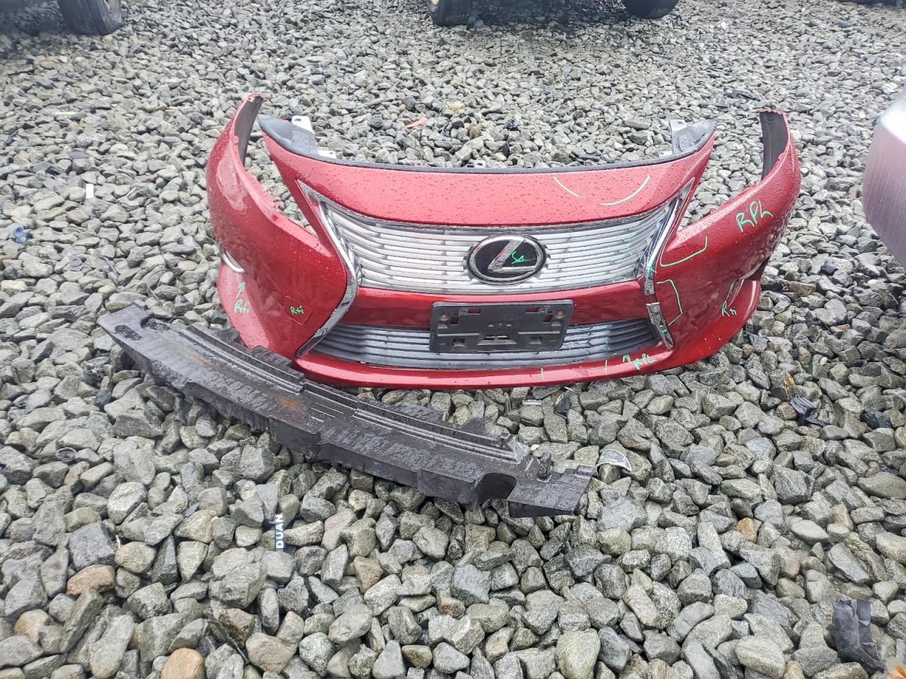 2015 Lexus Es 350 Red vin: JTHBK1GG9F2207848
