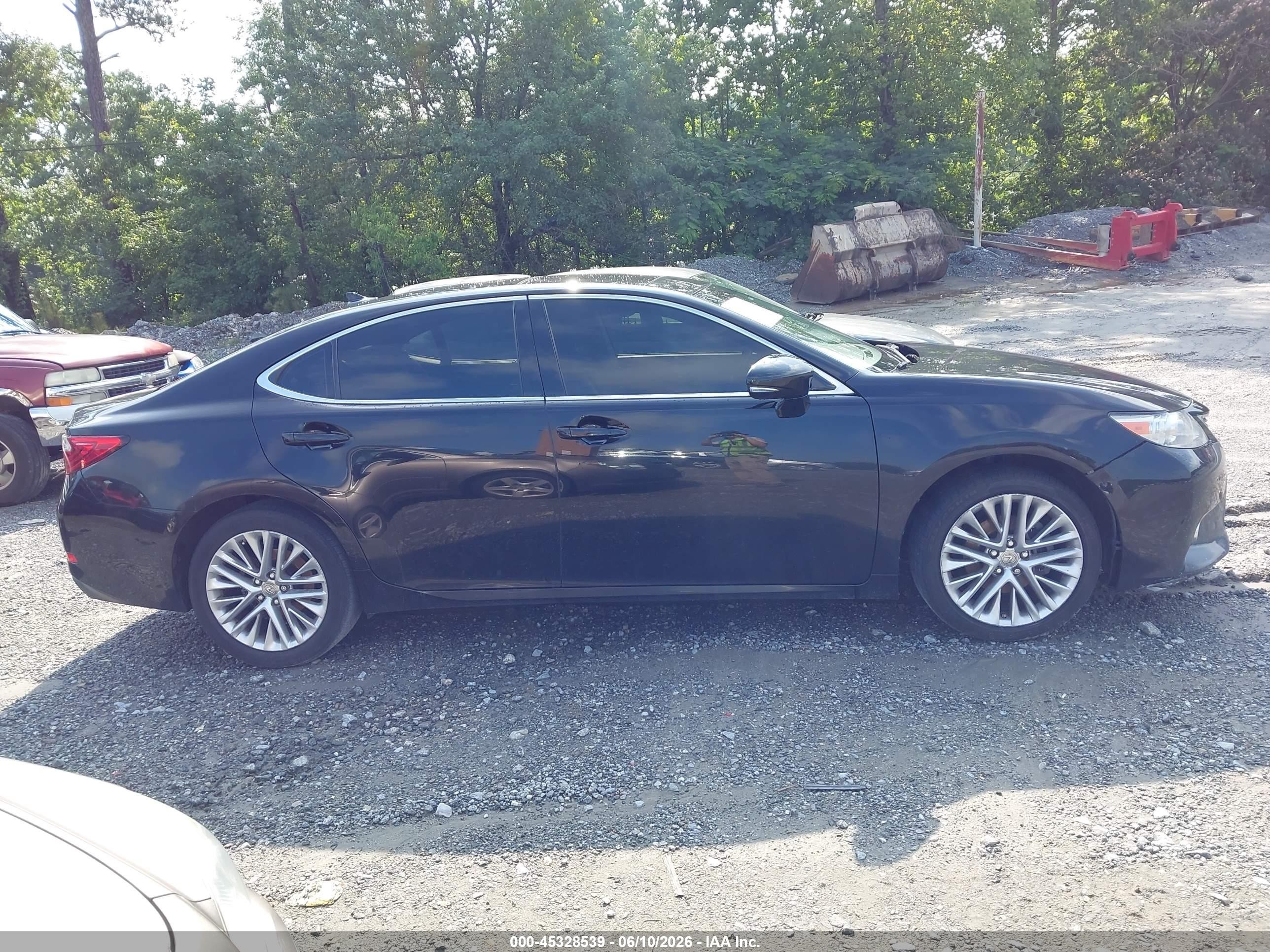2015 Lexus Es 350   Black vin: JTHBK1GG9F2208160