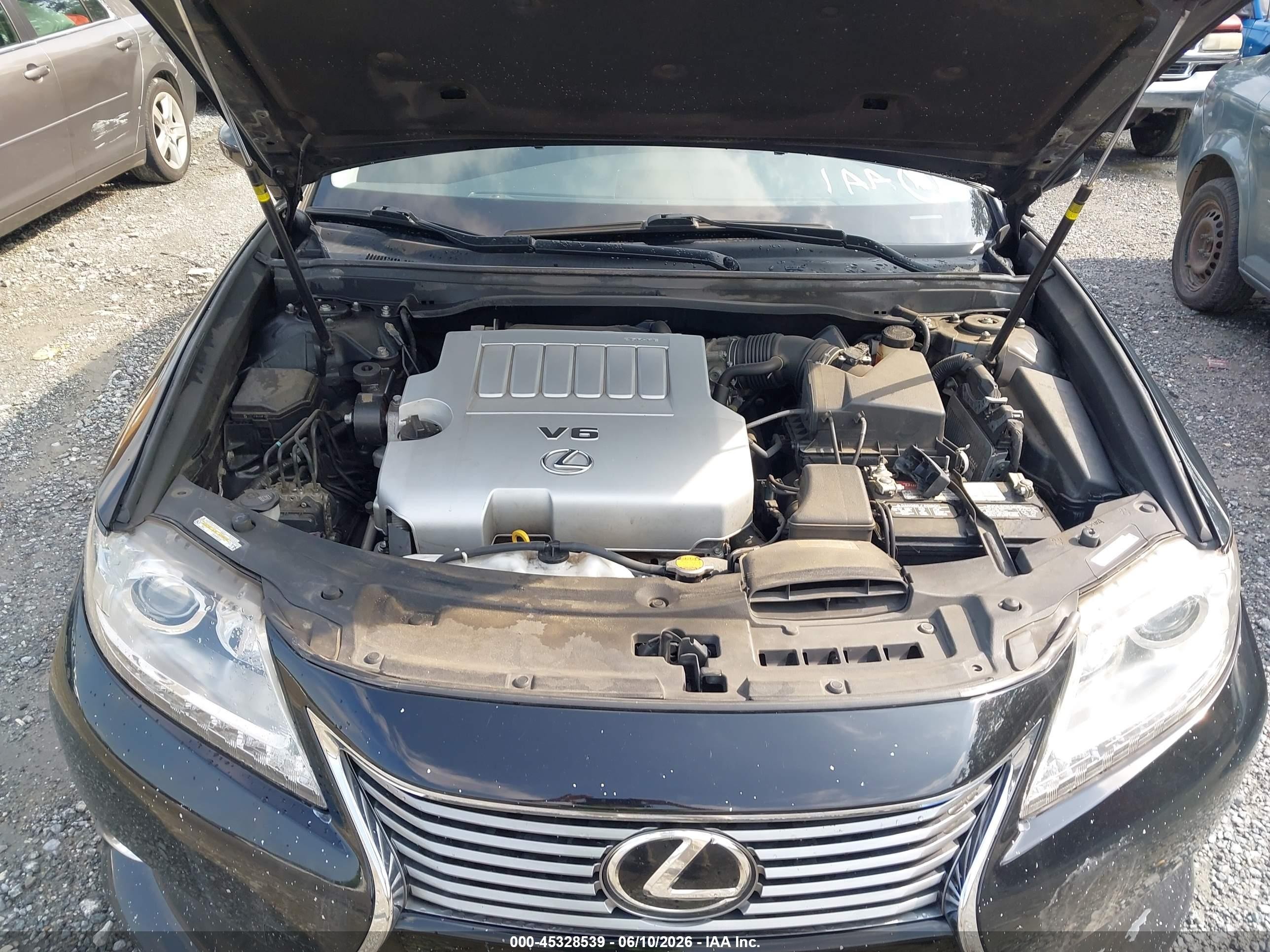 2015 Lexus Es 350   Black vin: JTHBK1GG9F2208160