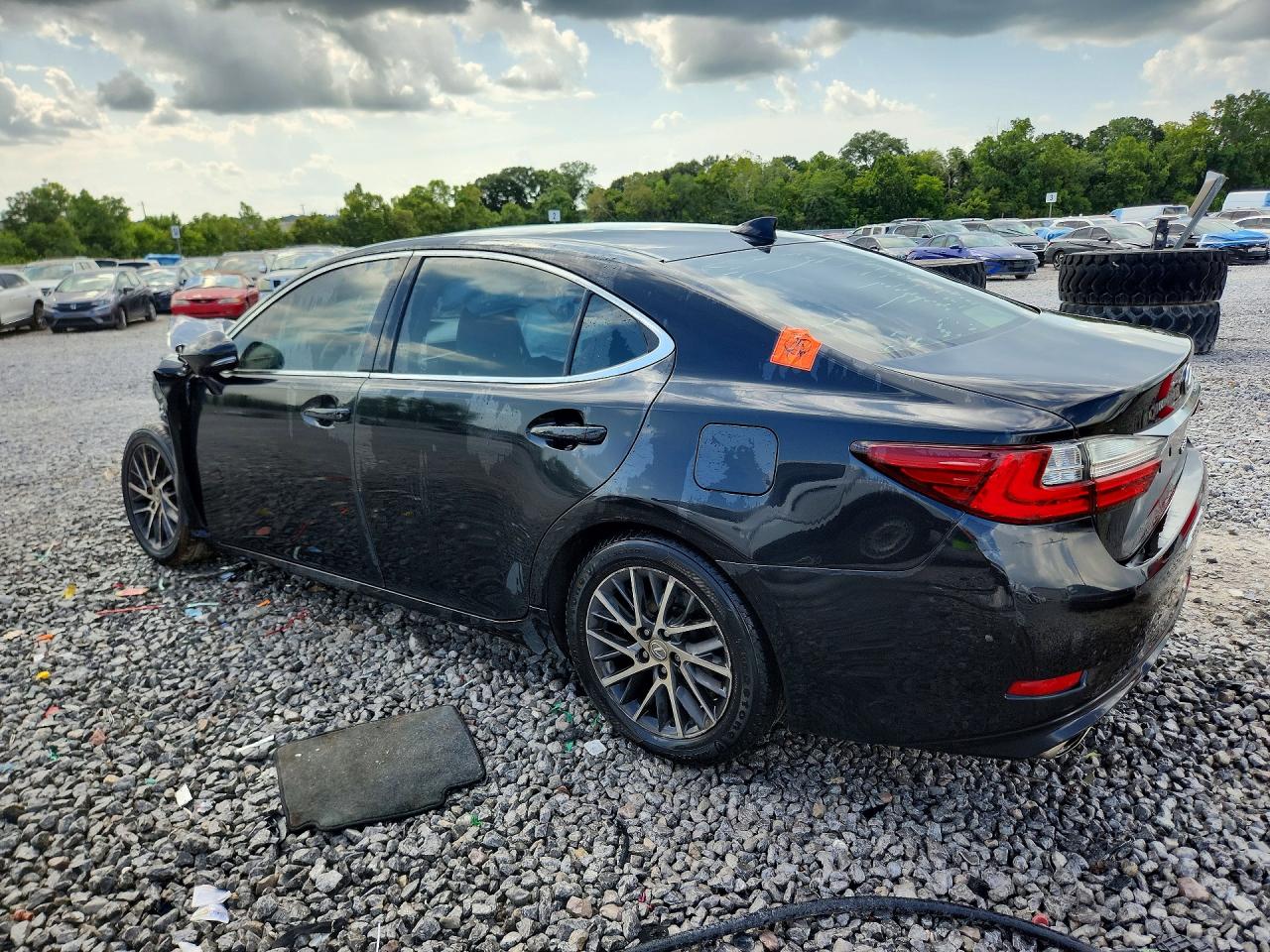 2016 Lexus Es 350 Black vin: JTHBK1GG9G2222707
