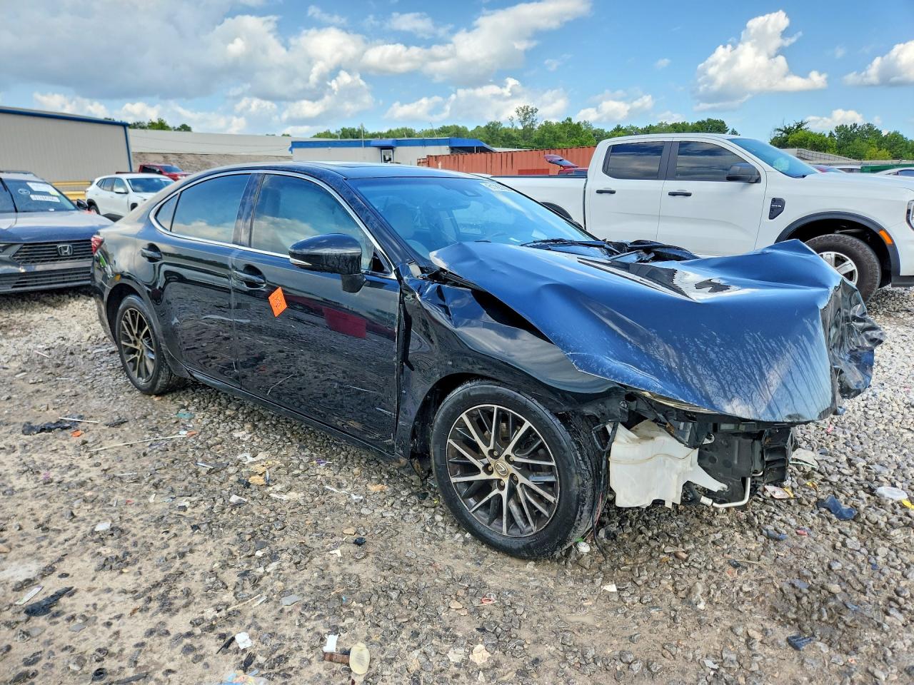 2016 Lexus Es 350 Black vin: JTHBK1GG9G2222707