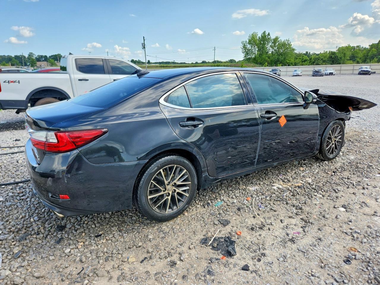 2016 Lexus Es 350 Black vin: JTHBK1GG9G2222707