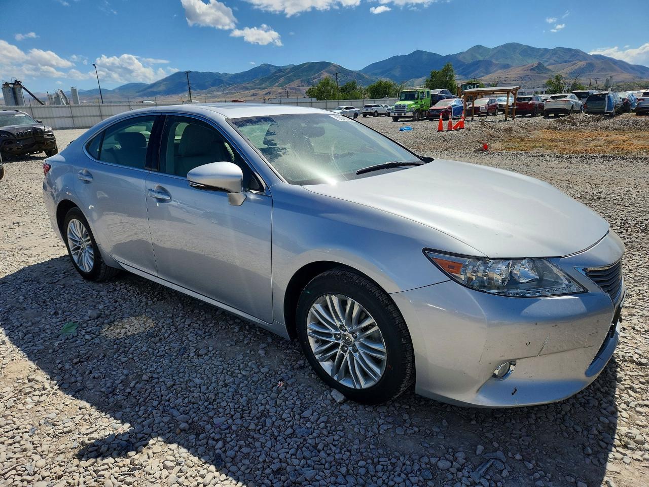 2013 Lexus Es 350 Silver vin: JTHBK1GGXD2003122
