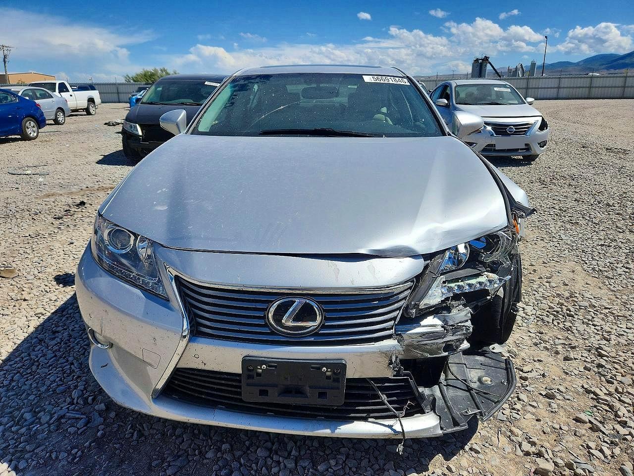 2013 Lexus Es 350 Silver vin: JTHBK1GGXD2003122