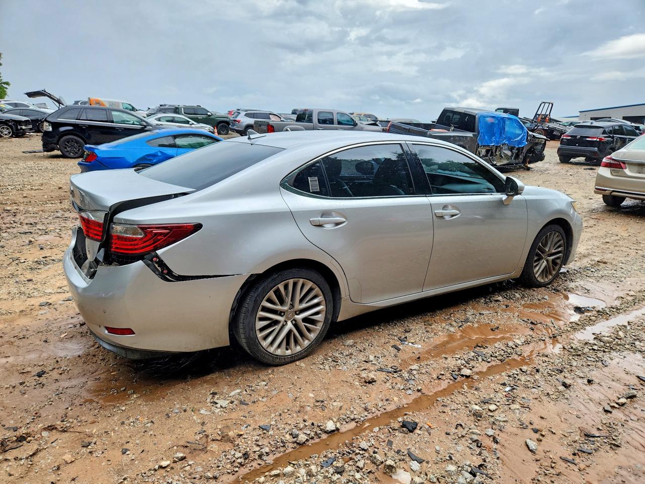 2013 Lexus Es 350 Серебряный vin: JTHBK1GGXD2004447