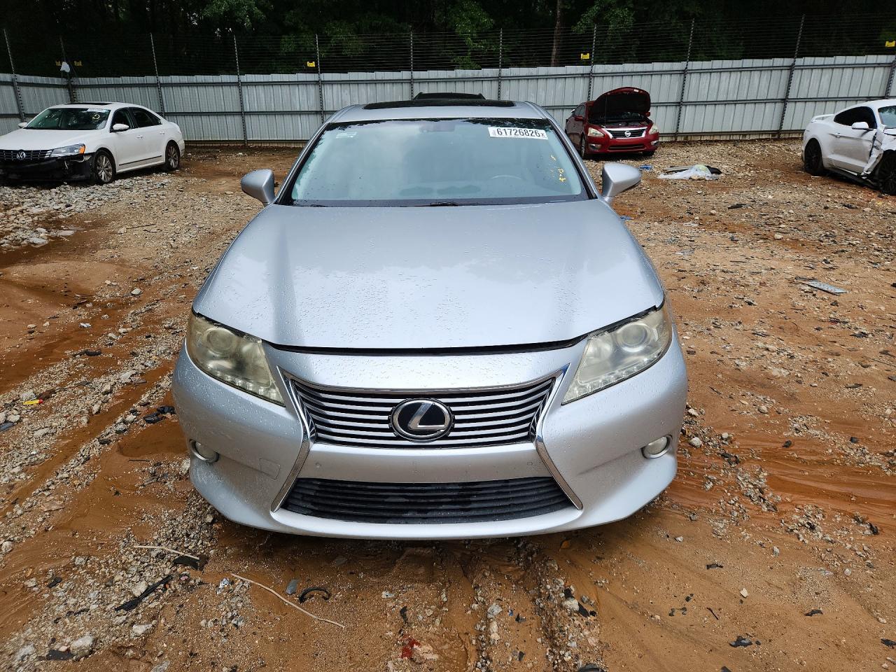 2013 Lexus Es 350 Серебряный vin: JTHBK1GGXD2004447