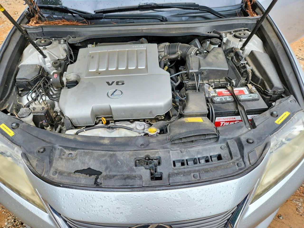 2013 Lexus Es 350 Серебряный vin: JTHBK1GGXD2004447
