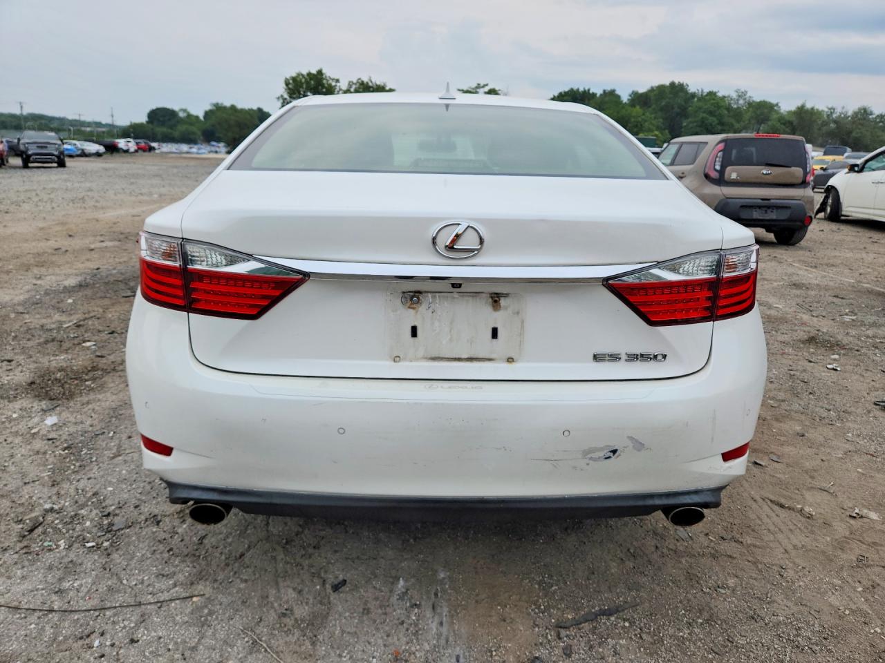 2013 Lexus Es 350 White vin: JTHBK1GGXD2019126