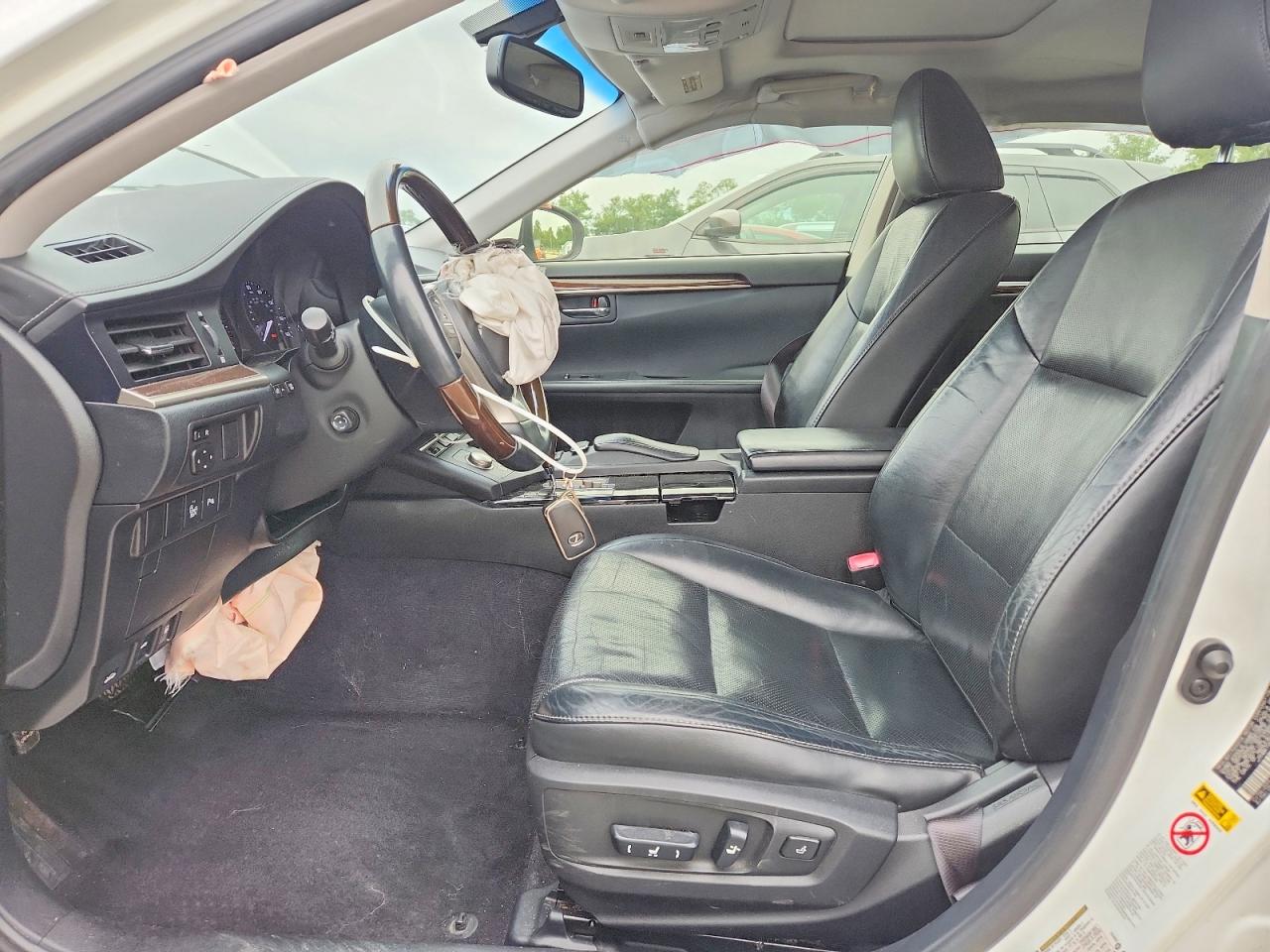 2013 Lexus Es 350 White vin: JTHBK1GGXD2019126