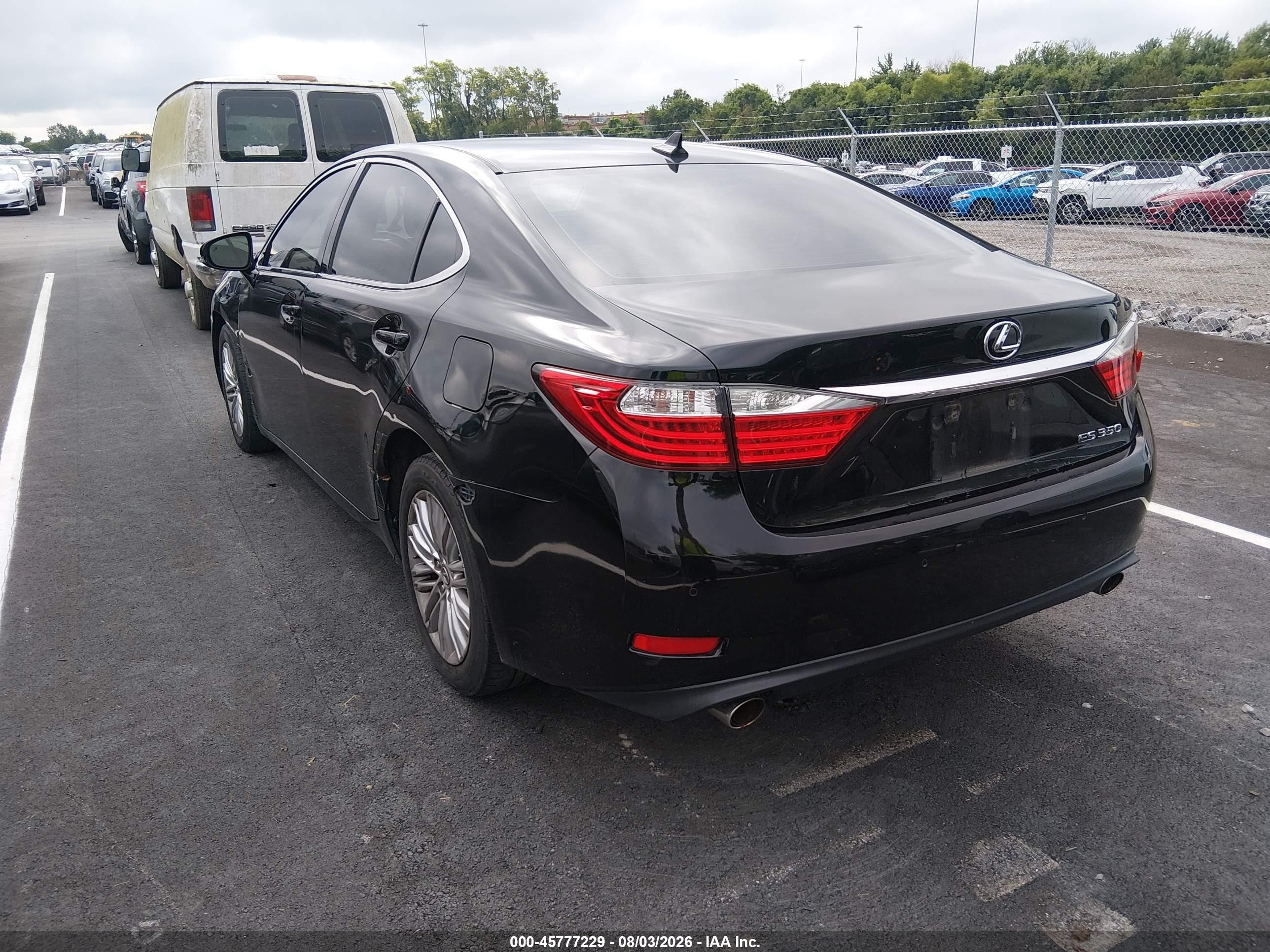 2013 Lexus Es 350   Black vin: JTHBK1GGXD2024701