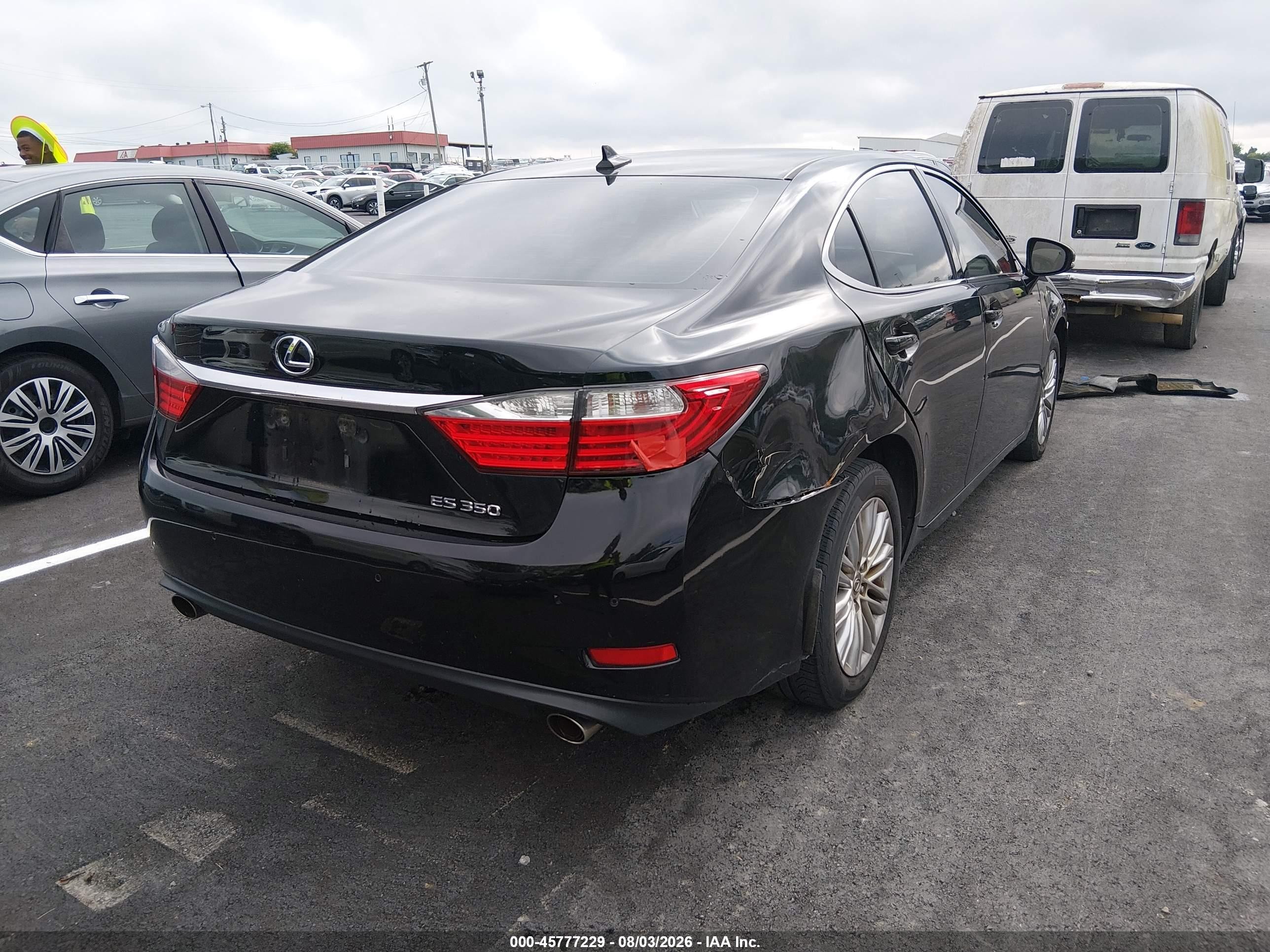 2013 Lexus Es 350   Black vin: JTHBK1GGXD2024701