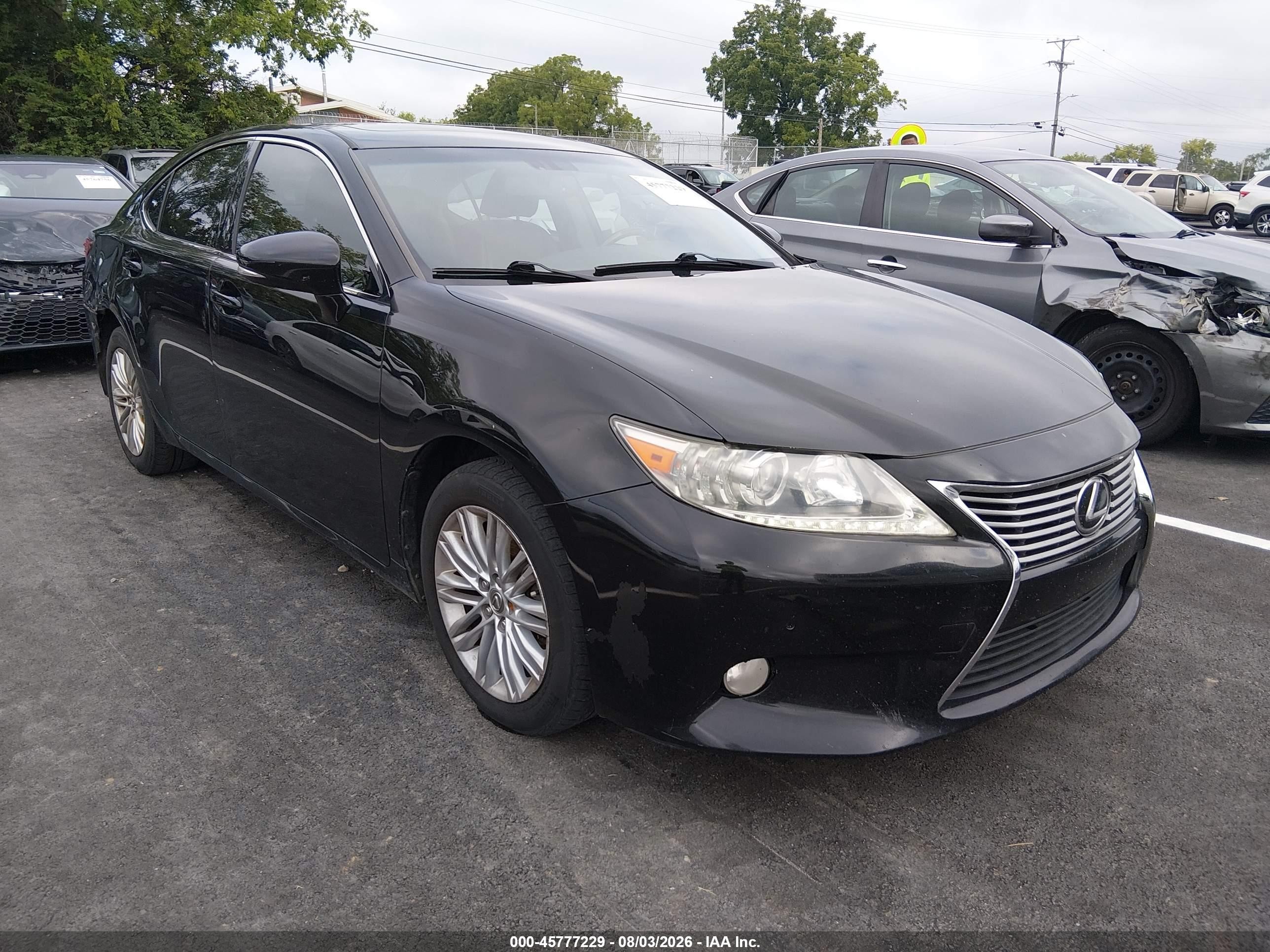2013 Lexus Es 350   Black vin: JTHBK1GGXD2024701