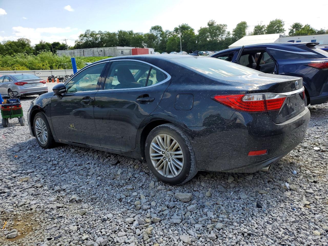 2013 Lexus Es 350 Black vin: JTHBK1GGXD2028067