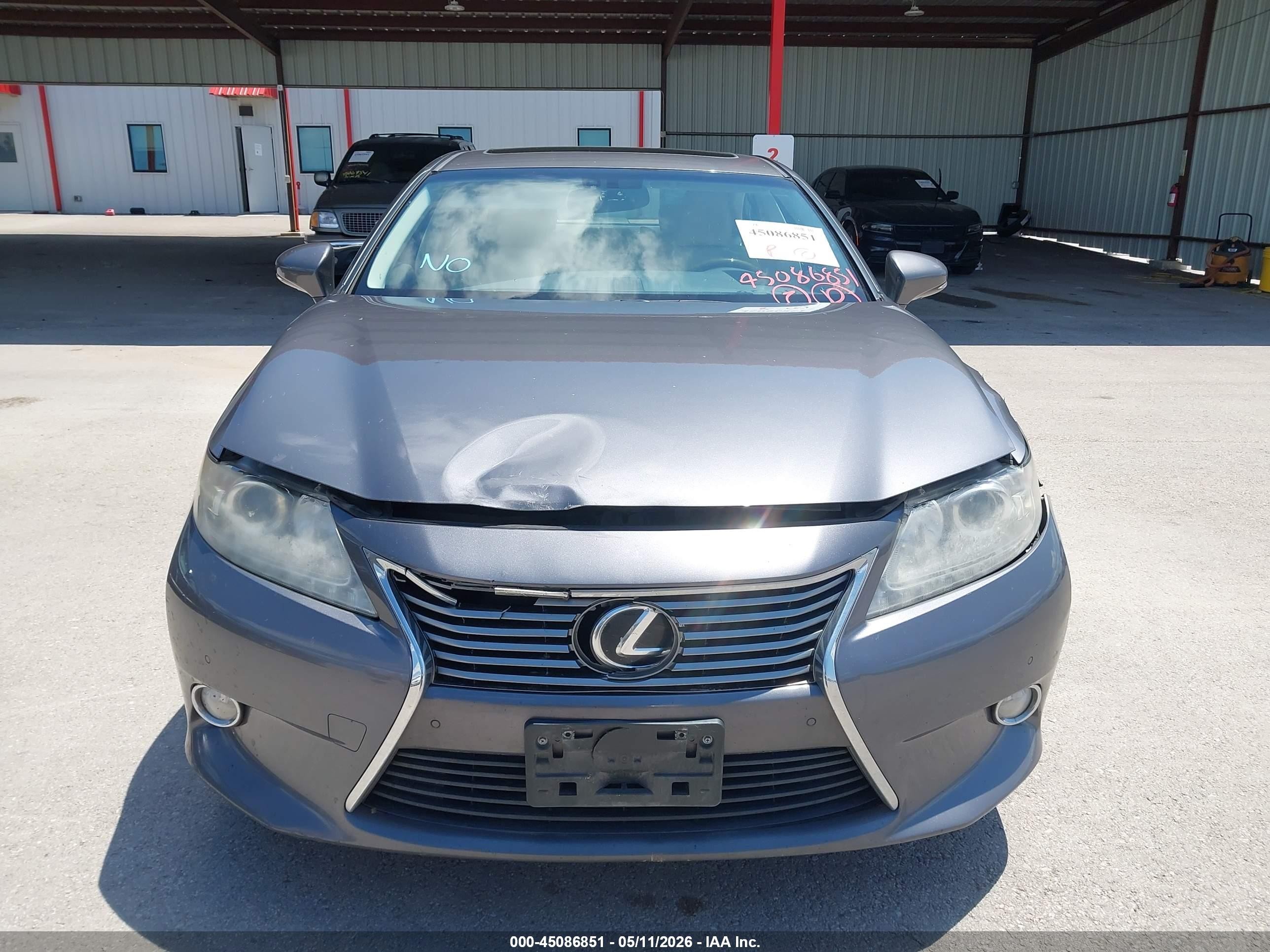2013 Lexus Es 350   Gray vin: JTHBK1GGXD2032605
