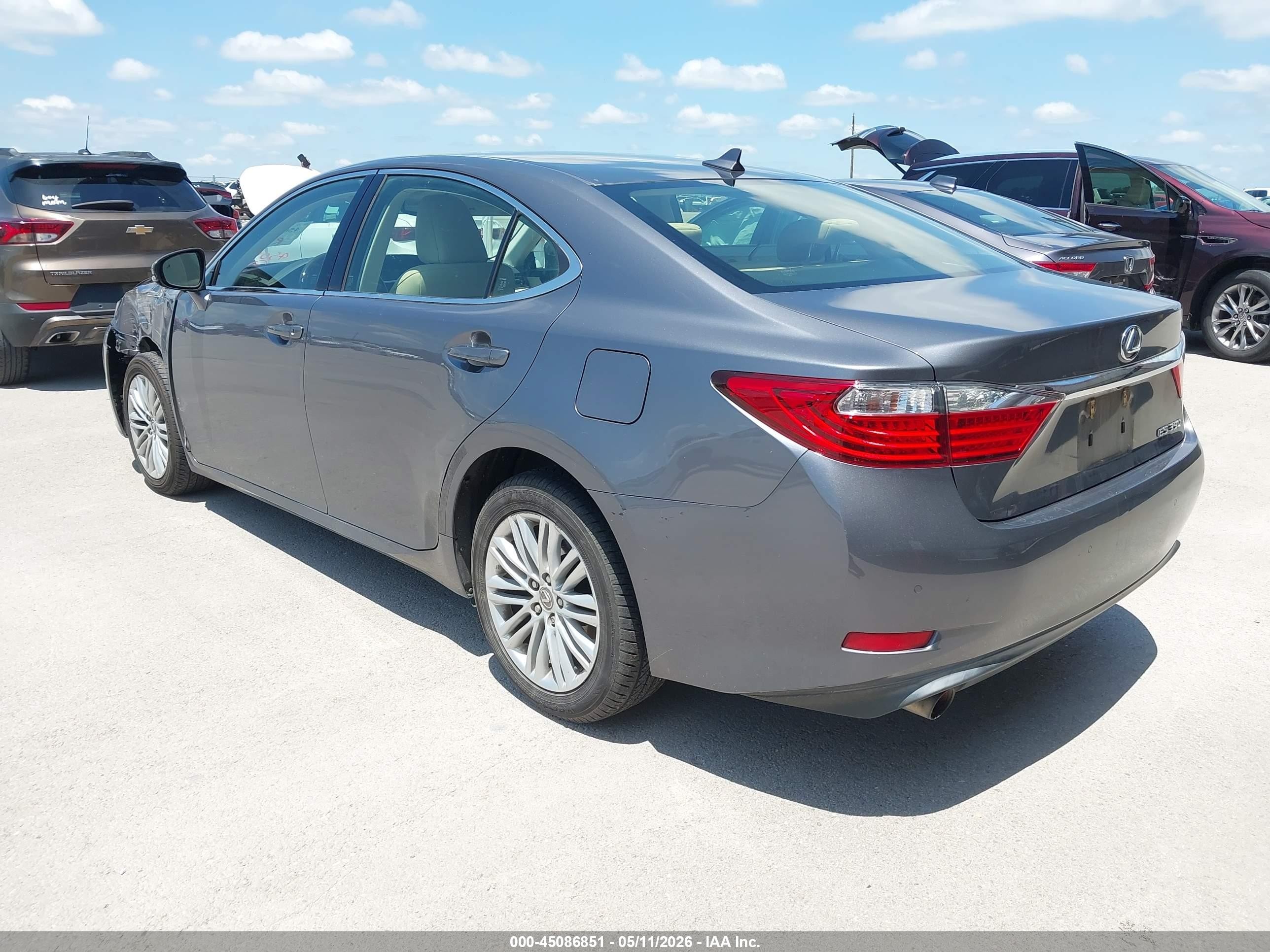 2013 Lexus Es 350   Gray vin: JTHBK1GGXD2032605
