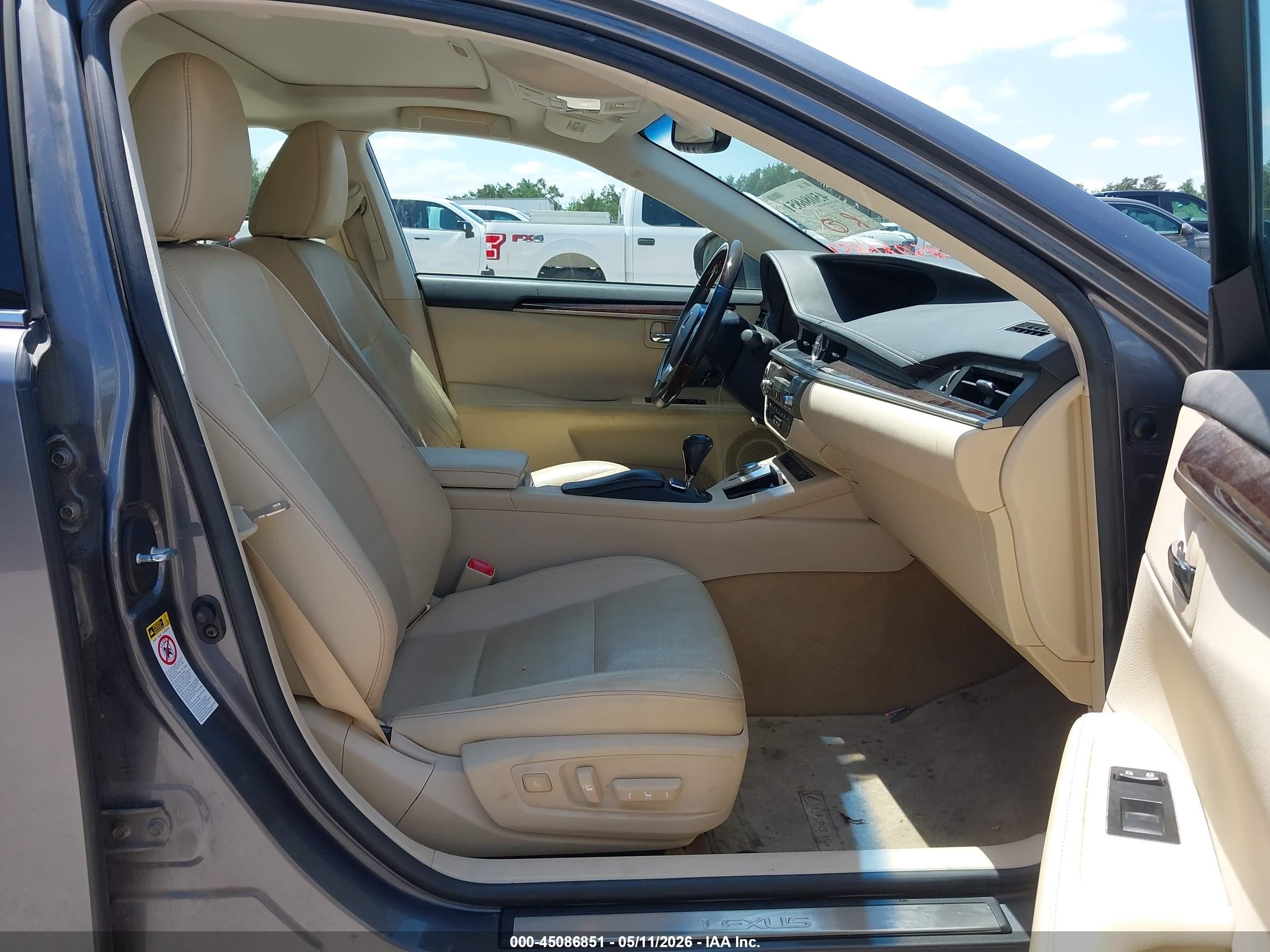2013 Lexus Es 350   Gray vin: JTHBK1GGXD2032605