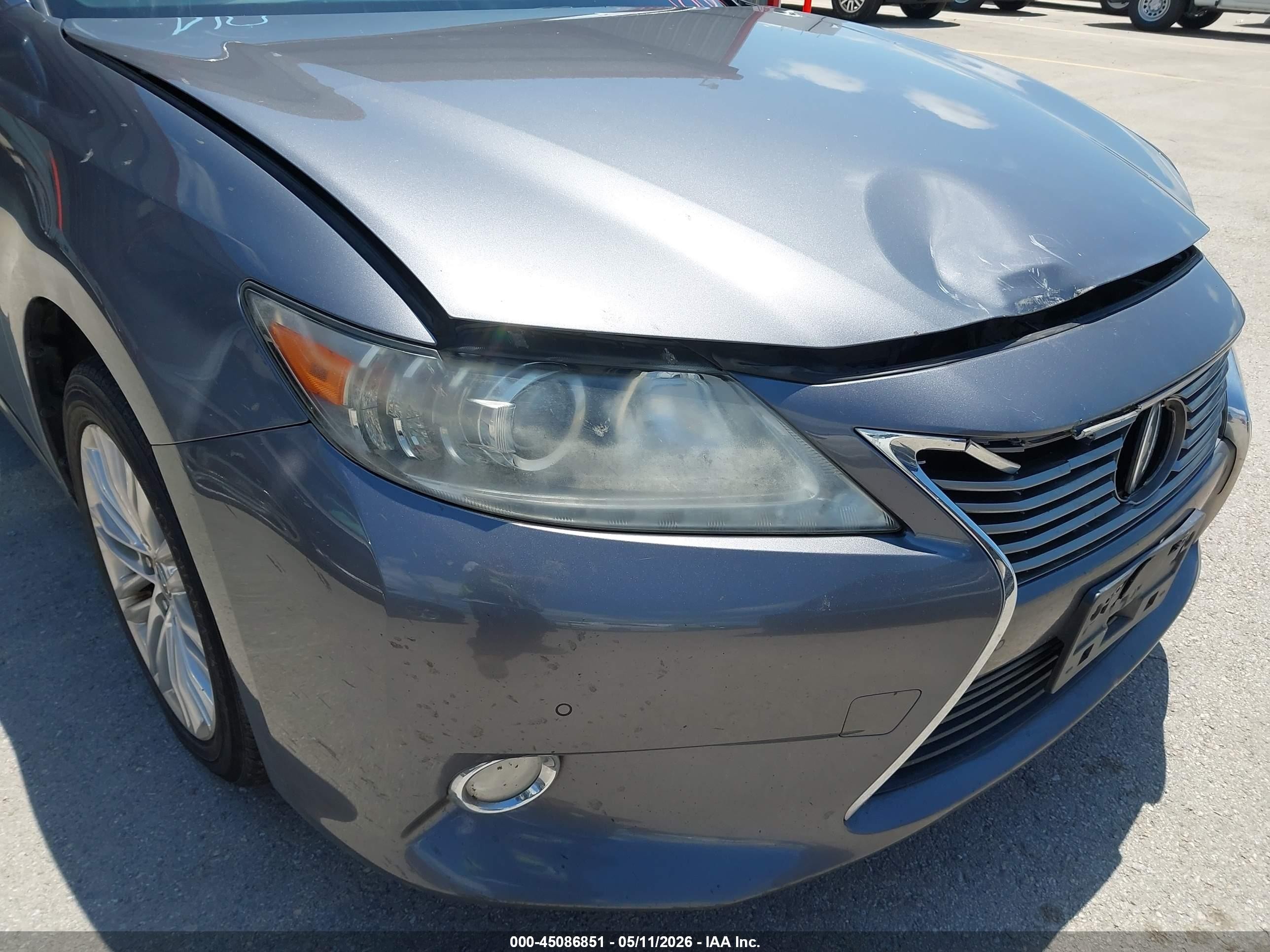 2013 Lexus Es 350   Gray vin: JTHBK1GGXD2032605