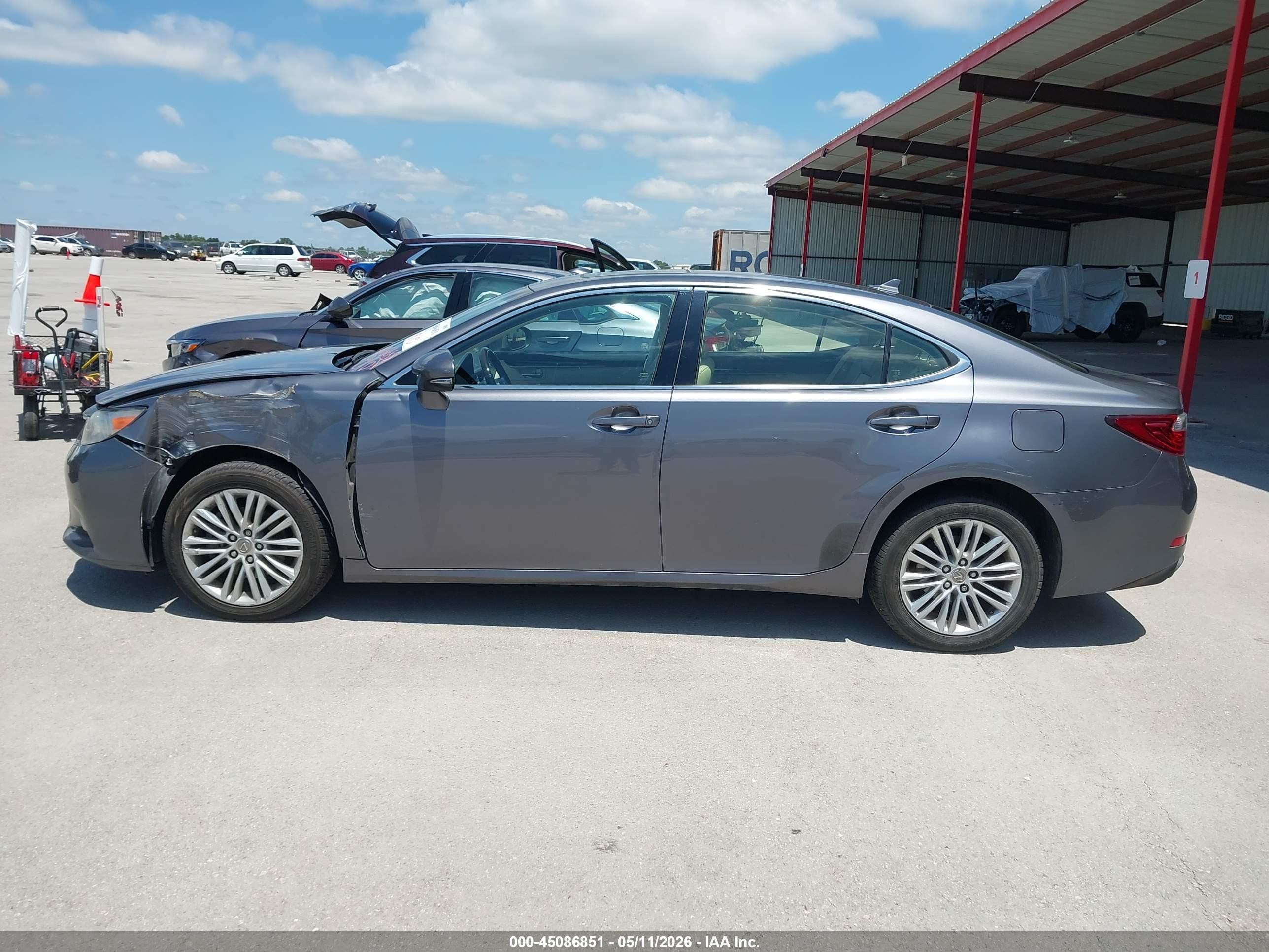 2013 Lexus Es 350   Gray vin: JTHBK1GGXD2032605