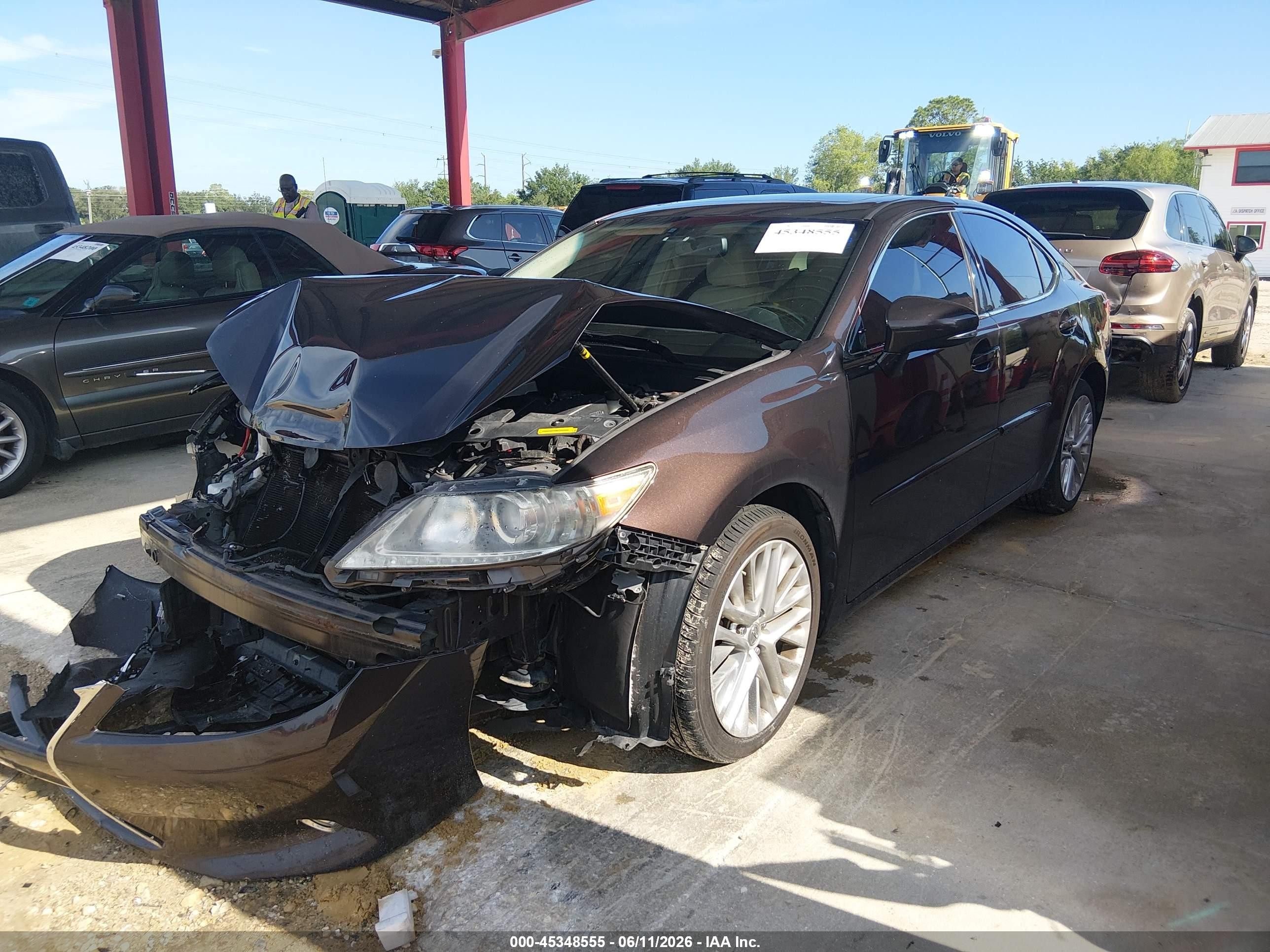 2013 Lexus Es 350   Brown vin: JTHBK1GGXD2036041
