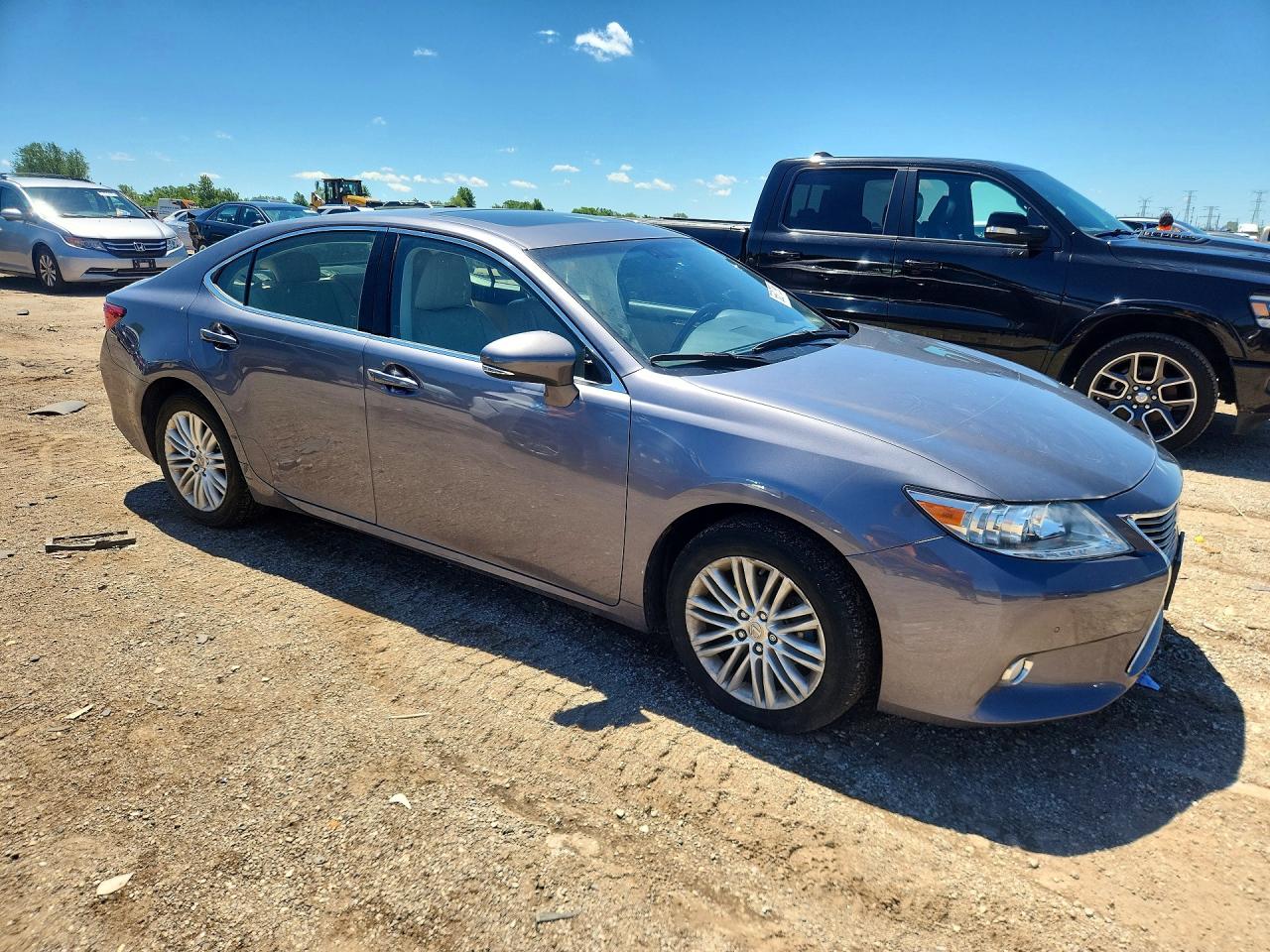 2013 Lexus Es 350 Gray vin: JTHBK1GGXD2043894