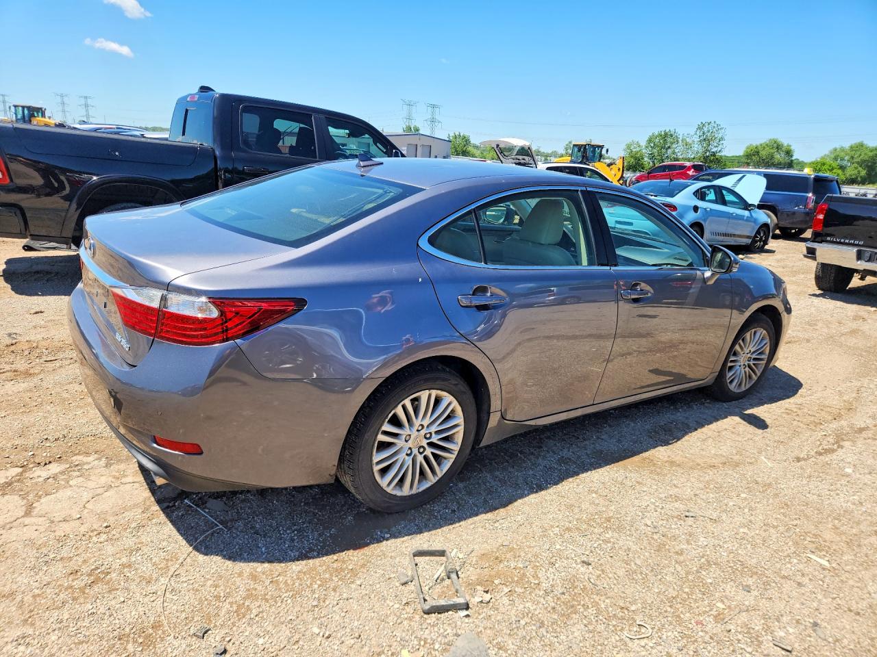 2013 Lexus Es 350 Gray vin: JTHBK1GGXD2043894