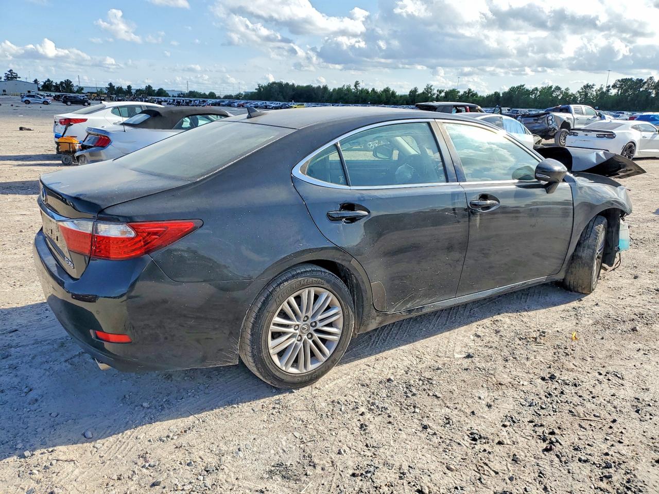2013 Lexus Es 350 Black vin: JTHBK1GGXD2043930