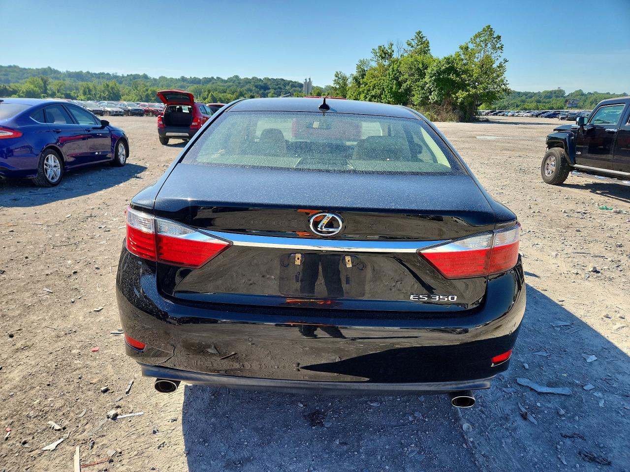 2013 Lexus Es 350 Black vin: JTHBK1GGXD2046584