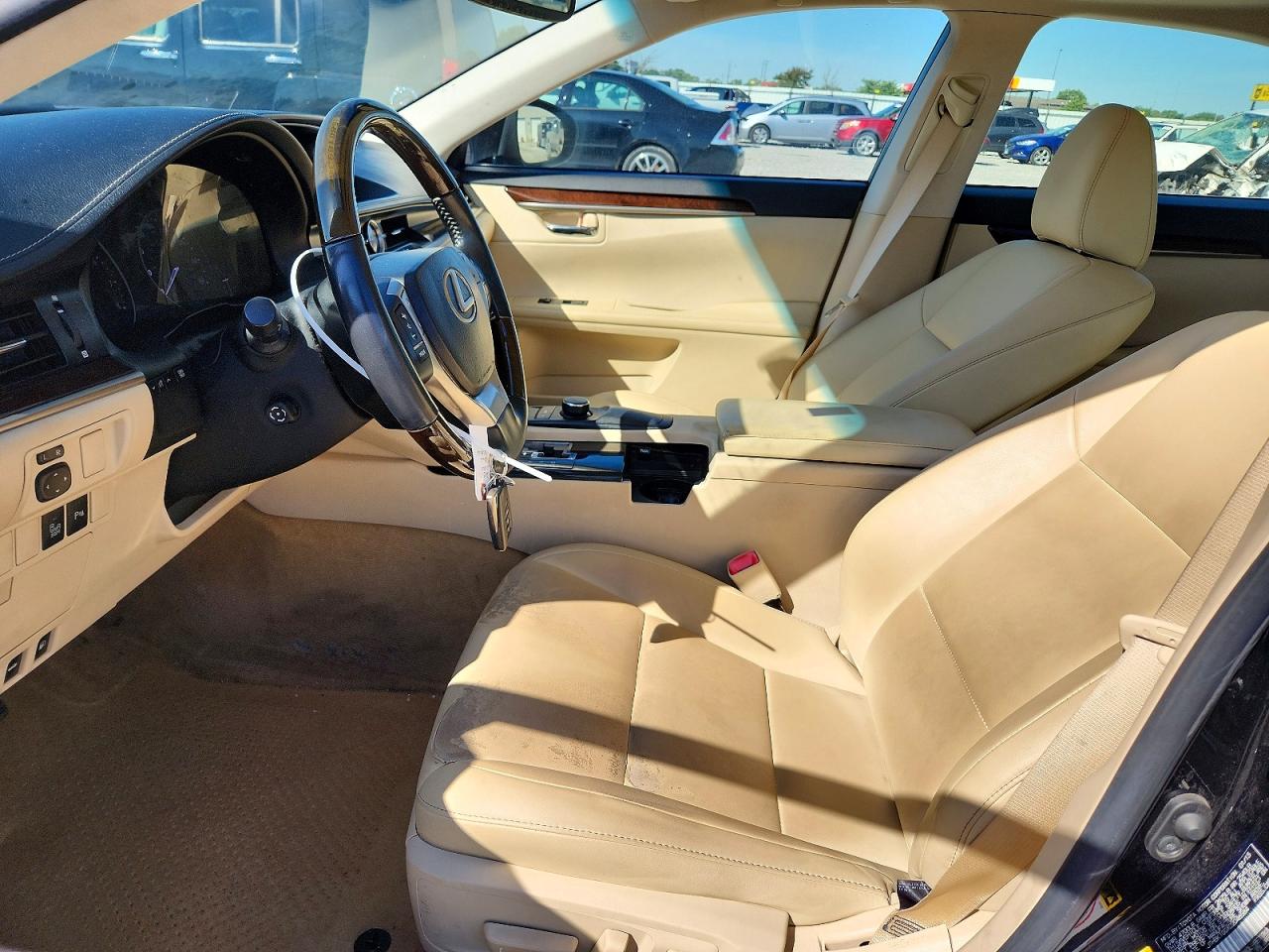 2013 Lexus Es 350 Black vin: JTHBK1GGXD2046584