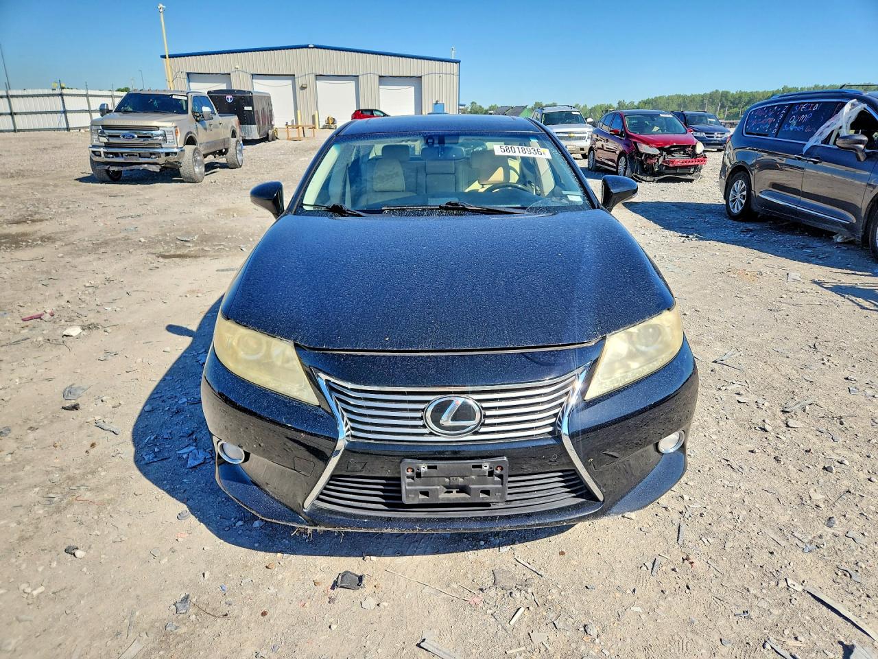 2013 Lexus Es 350 Black vin: JTHBK1GGXD2046584