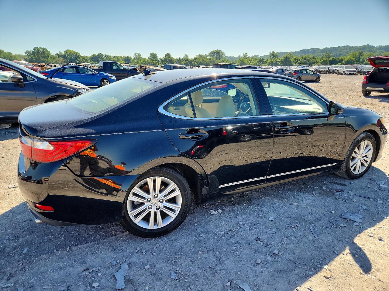 2013 Lexus Es 350 Black vin: JTHBK1GGXD2046584