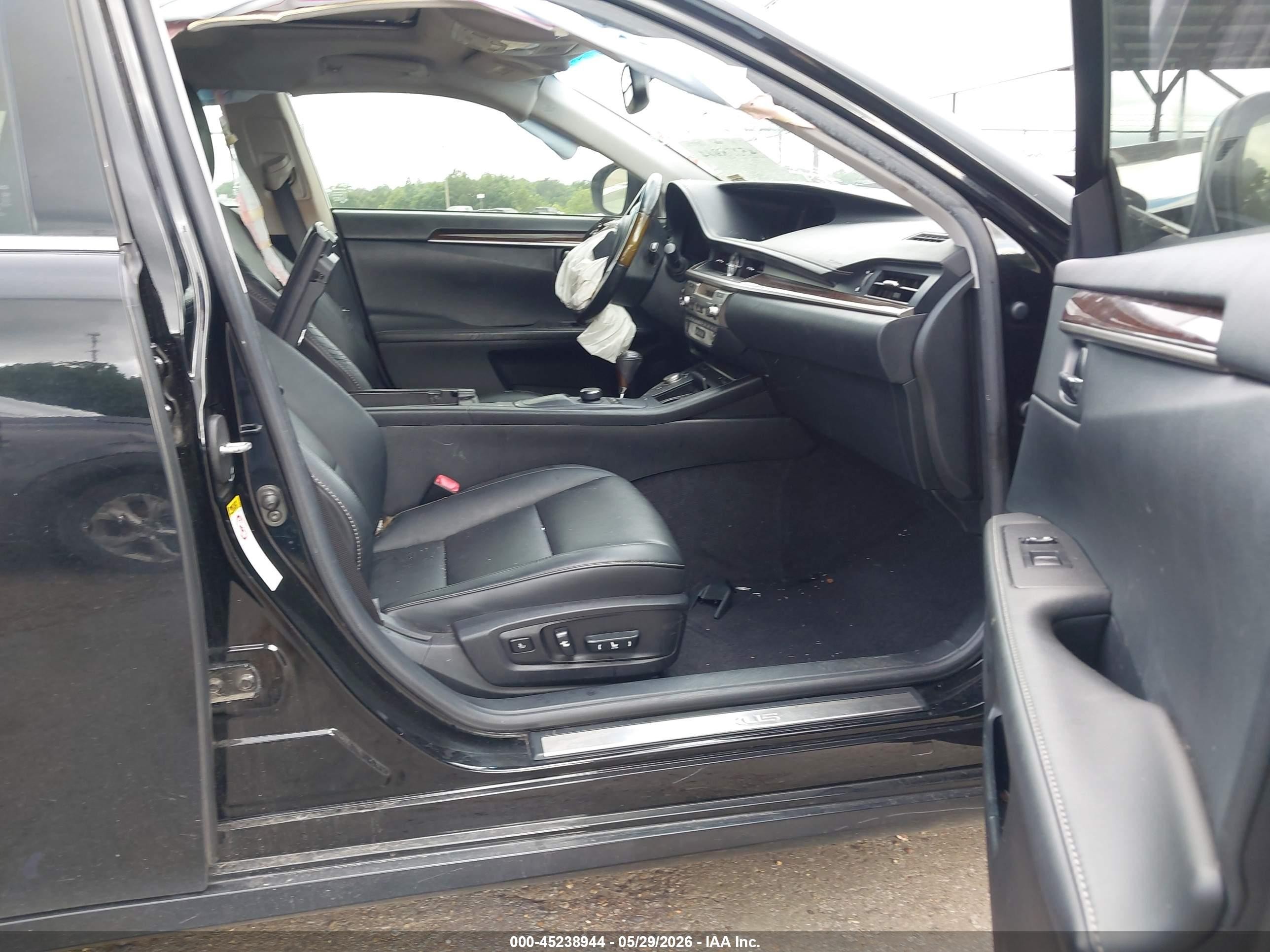 2013 Lexus Es 350   Black vin: JTHBK1GGXD2048433