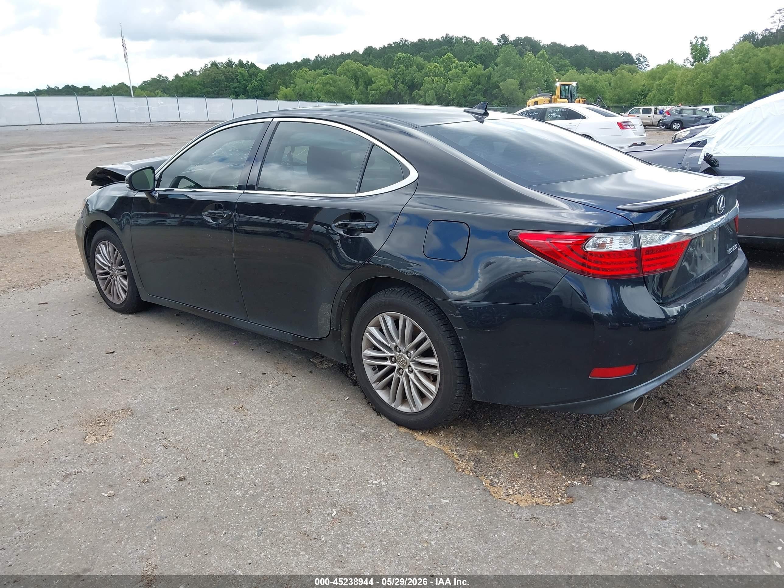 2013 Lexus Es 350   Black vin: JTHBK1GGXD2048433