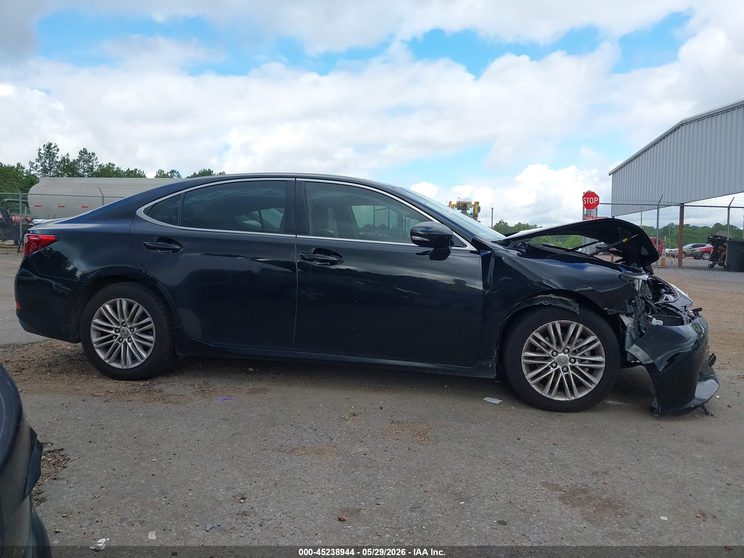 2013 Lexus Es 350   Black vin: JTHBK1GGXD2048433