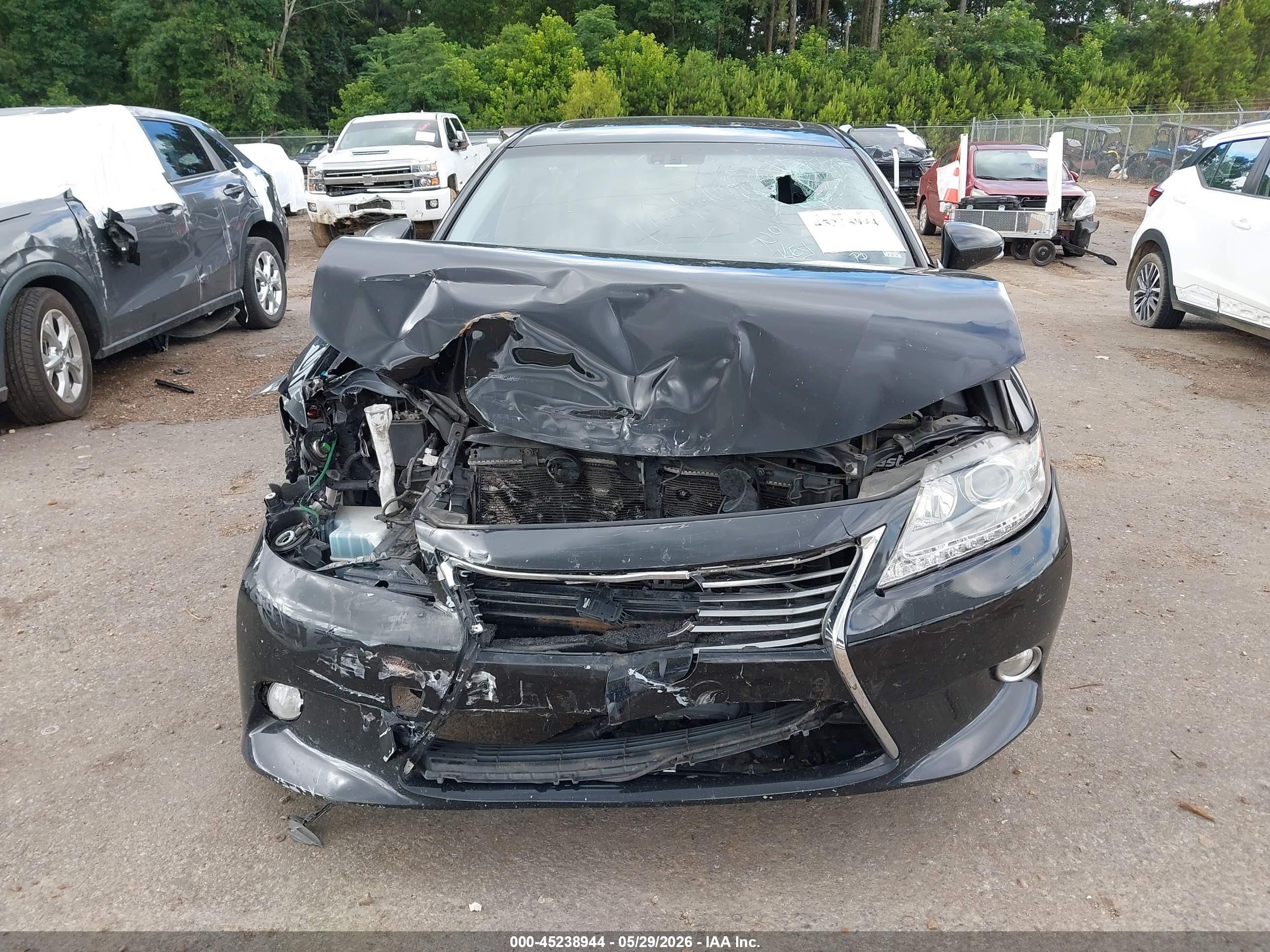 2013 Lexus Es 350   Black vin: JTHBK1GGXD2048433