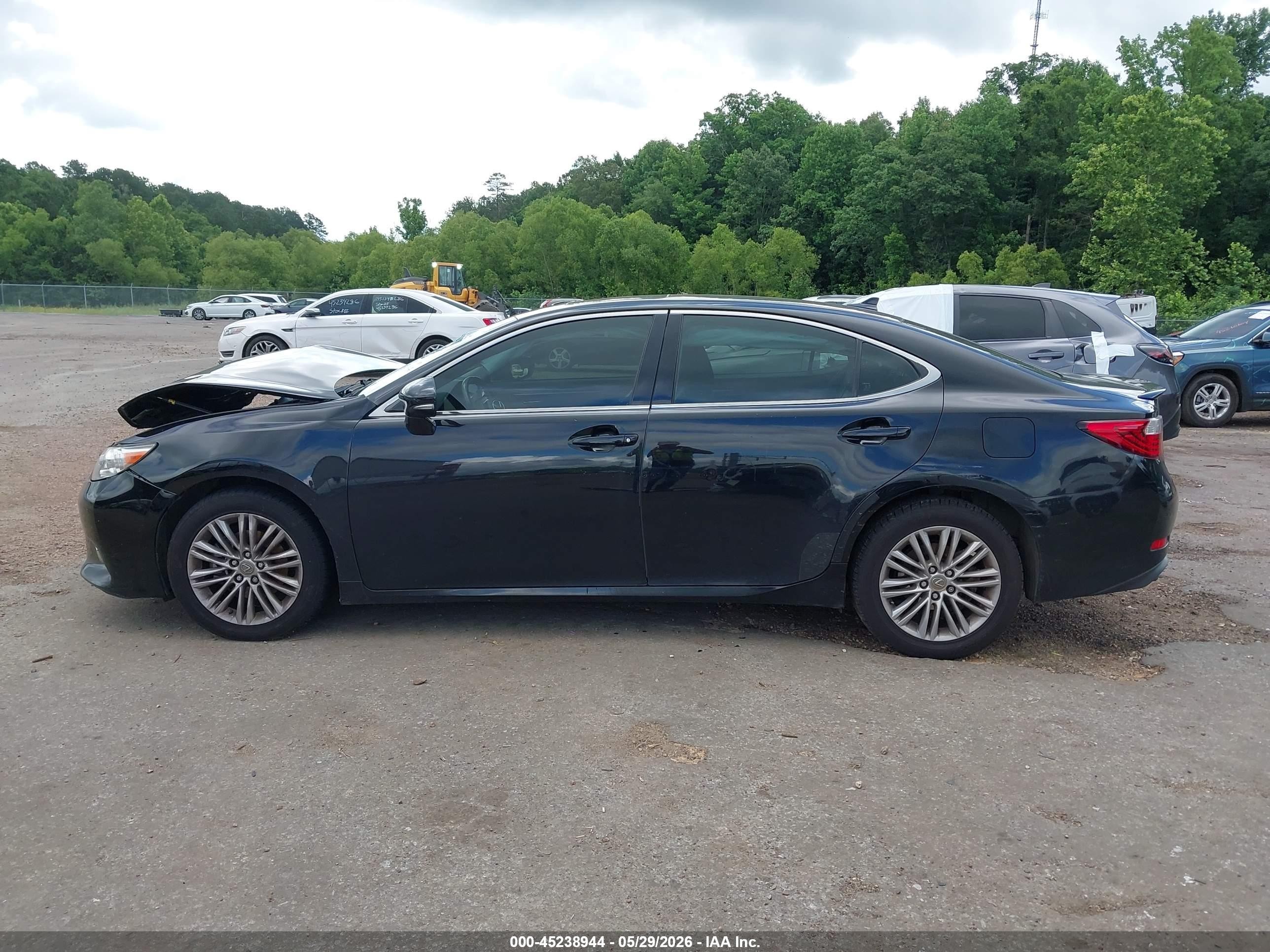 2013 Lexus Es 350   Black vin: JTHBK1GGXD2048433