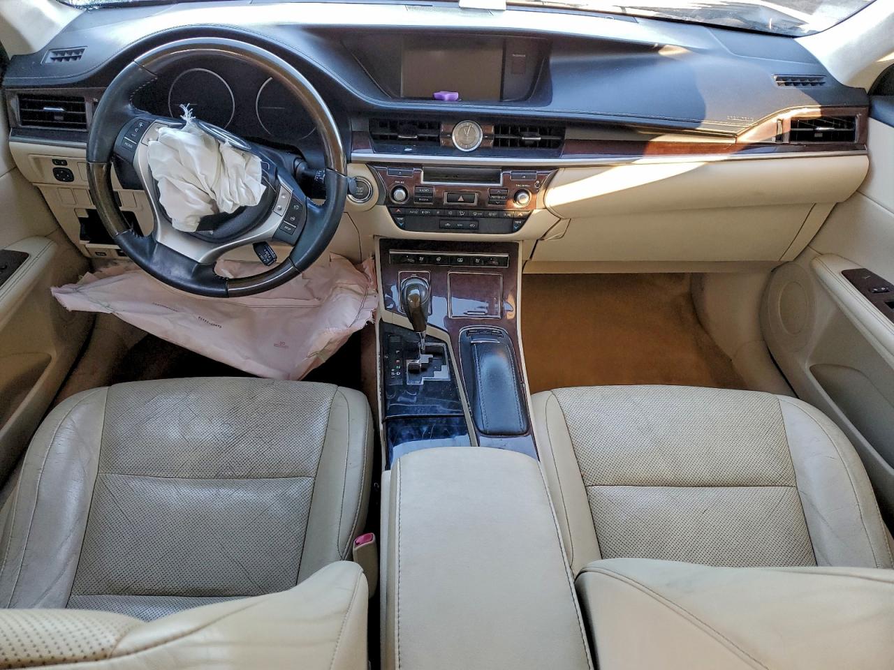 2013 Lexus Es 350 White vin: JTHBK1GGXD2063708