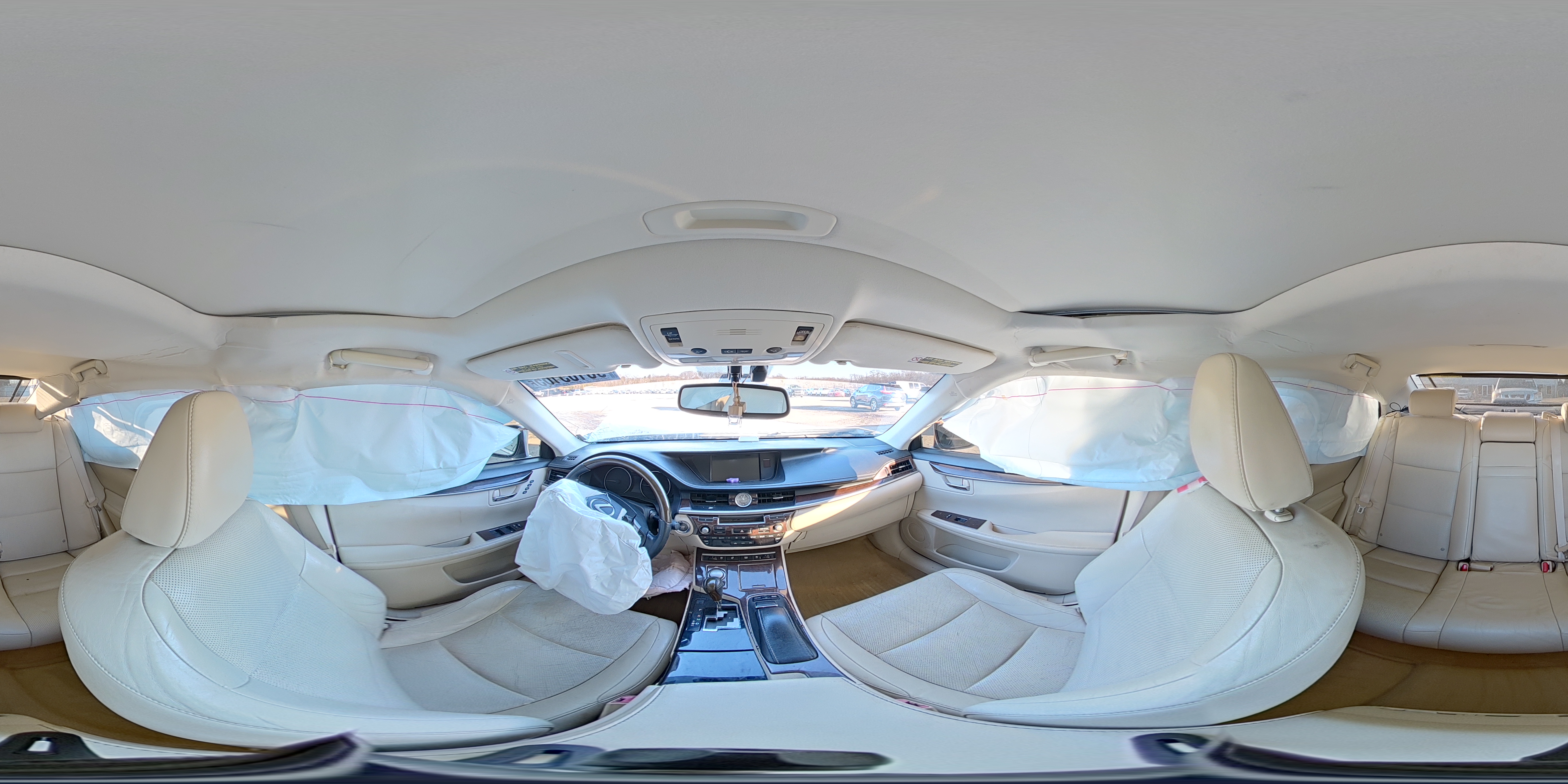 2013 Lexus Es 350 White vin: JTHBK1GGXD2063708