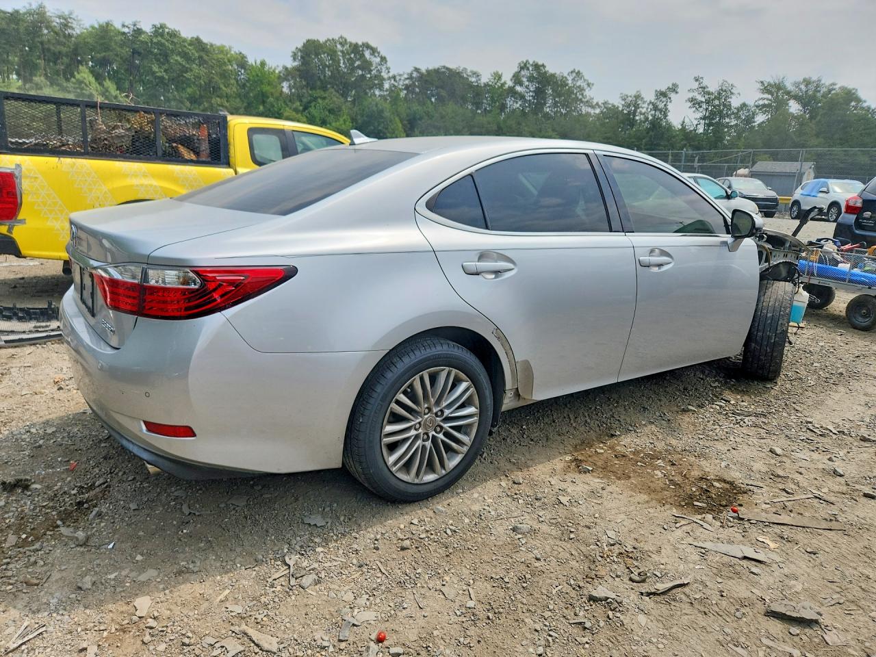 2013 Lexus Es 350 Silver vin: JTHBK1GGXD2063840