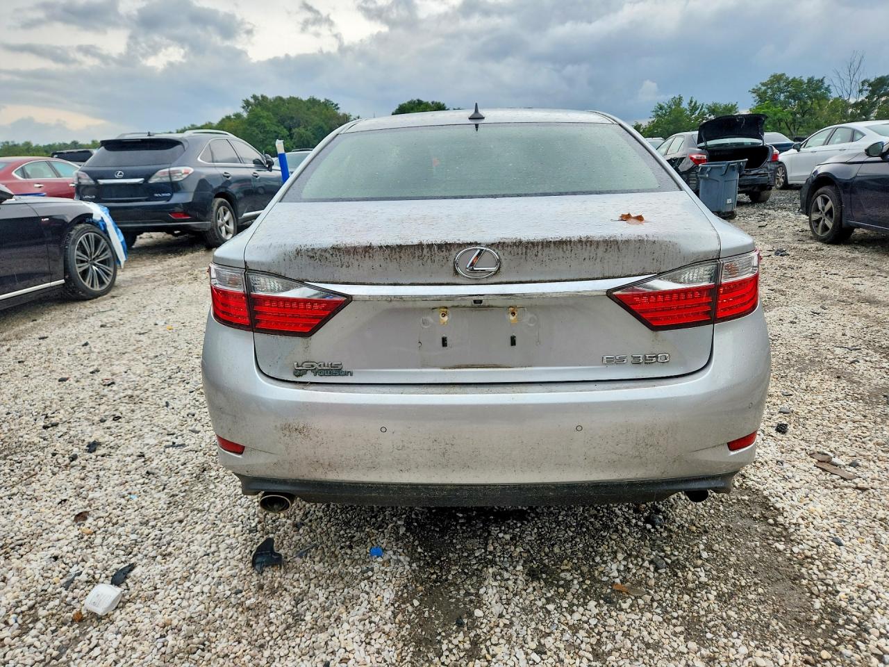 2013 Lexus Es 350 Silver vin: JTHBK1GGXD2067869