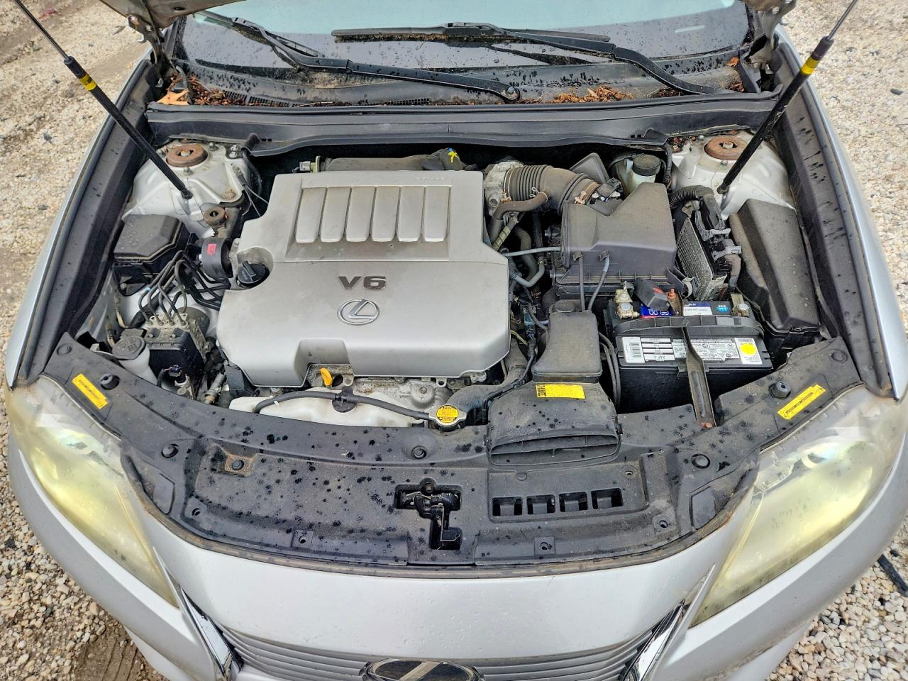2013 Lexus Es 350 Silver vin: JTHBK1GGXD2067869