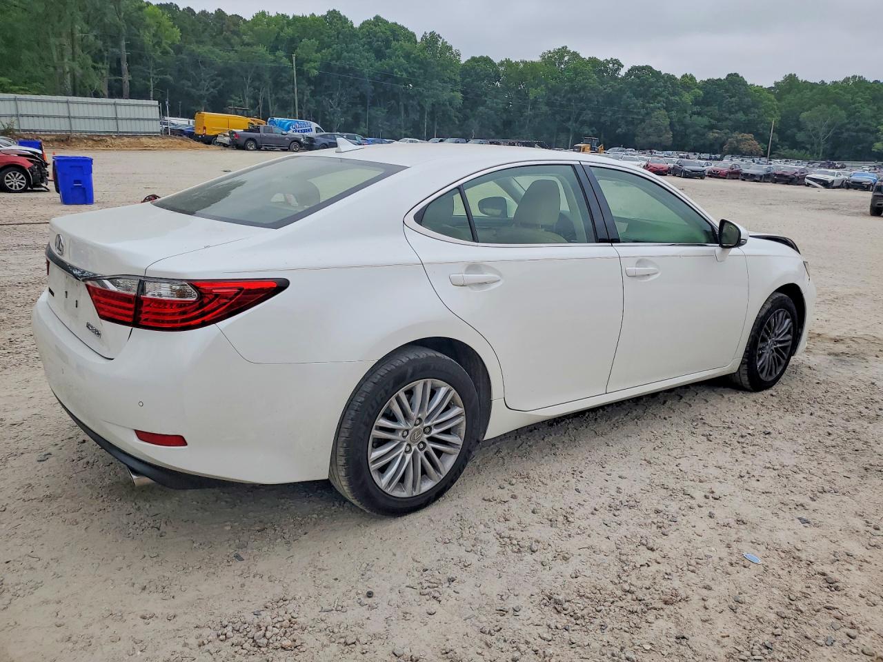 2013 Lexus Es 350 White vin: JTHBK1GGXD2071288