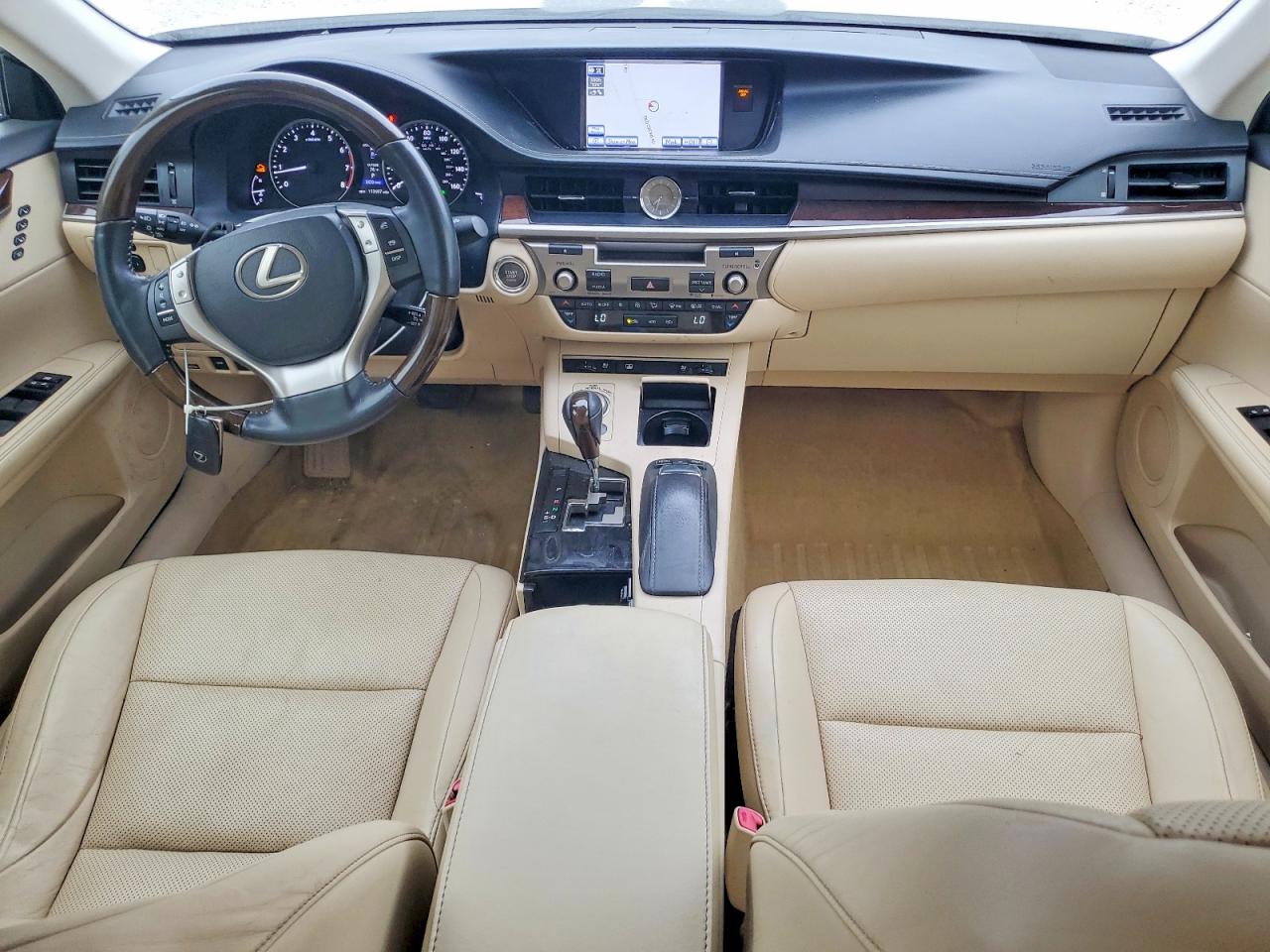 2013 Lexus Es 350 White vin: JTHBK1GGXD2071288